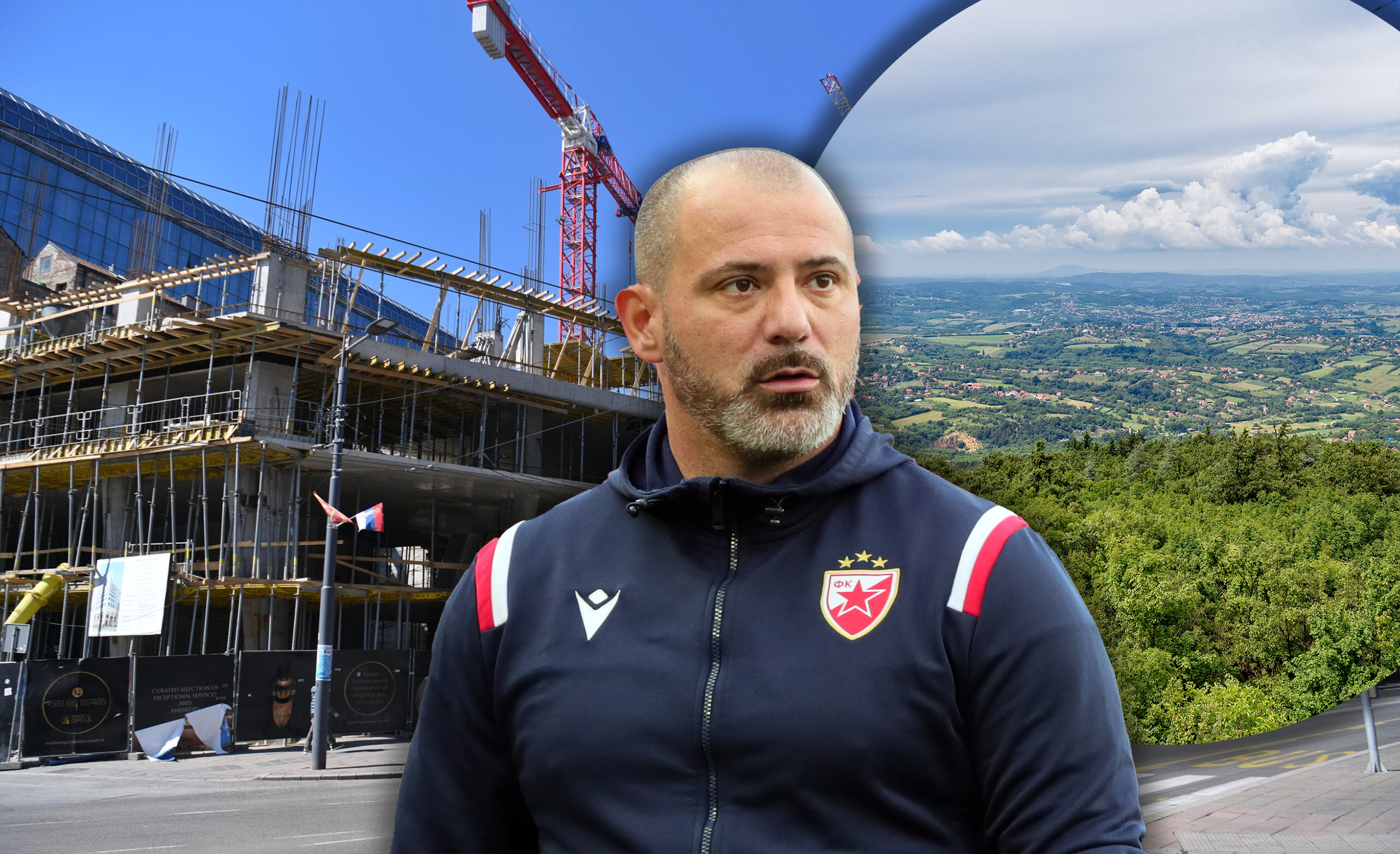 Dejan Stanković, zgrada slavija, kosmaj gradnja kombo