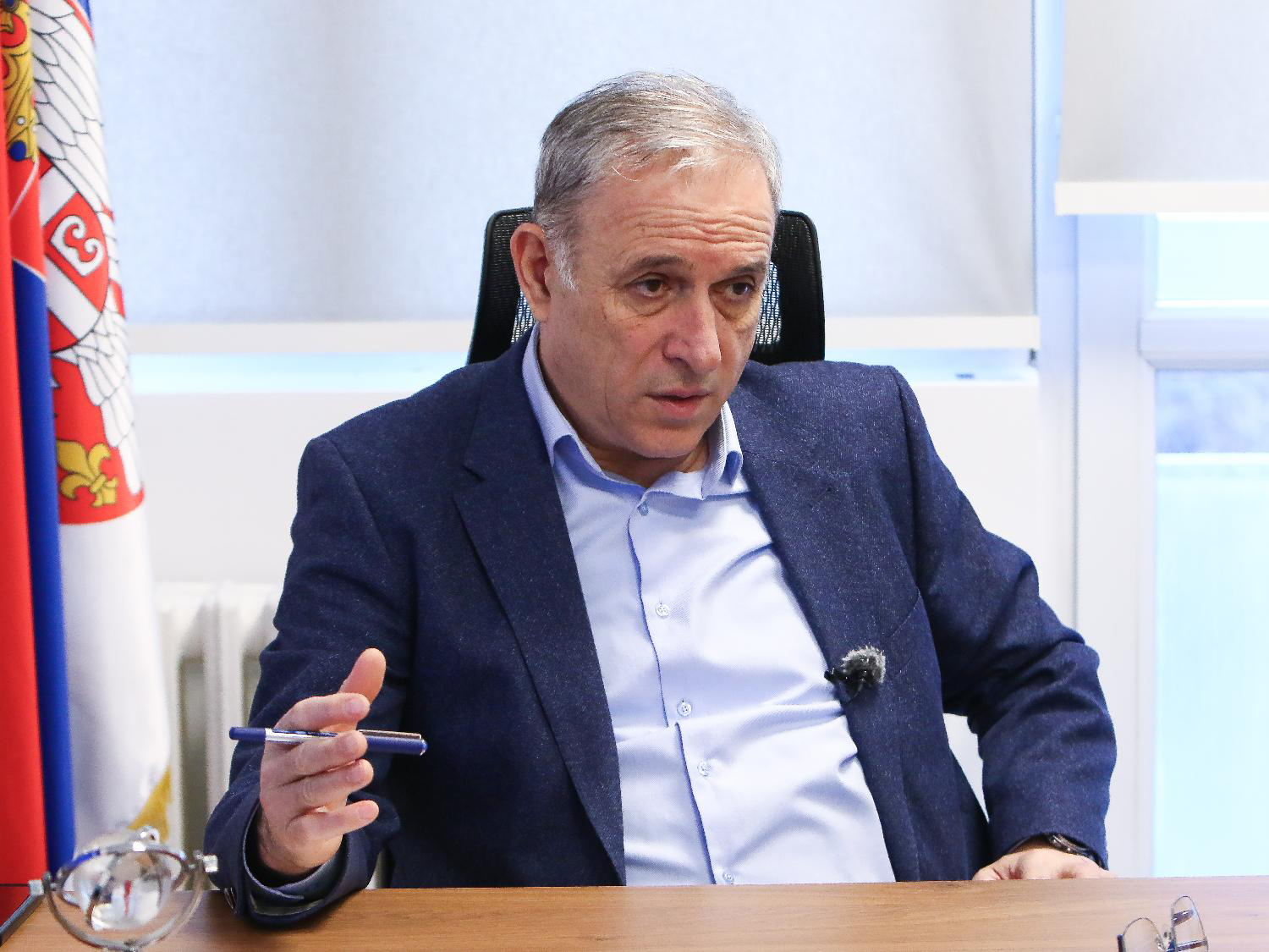 Mesto: Beograd
Datum: Tue Dec 30 11:17:55 CET 2025
Dogadjaj: POLITIKA - izjava  FoNetu predsednika Srbija centra Zdravka Ponoša
Fotoreporter: Milica Vučković
Ličnosti: Zdravko Ponoš
Izvor: FoNet