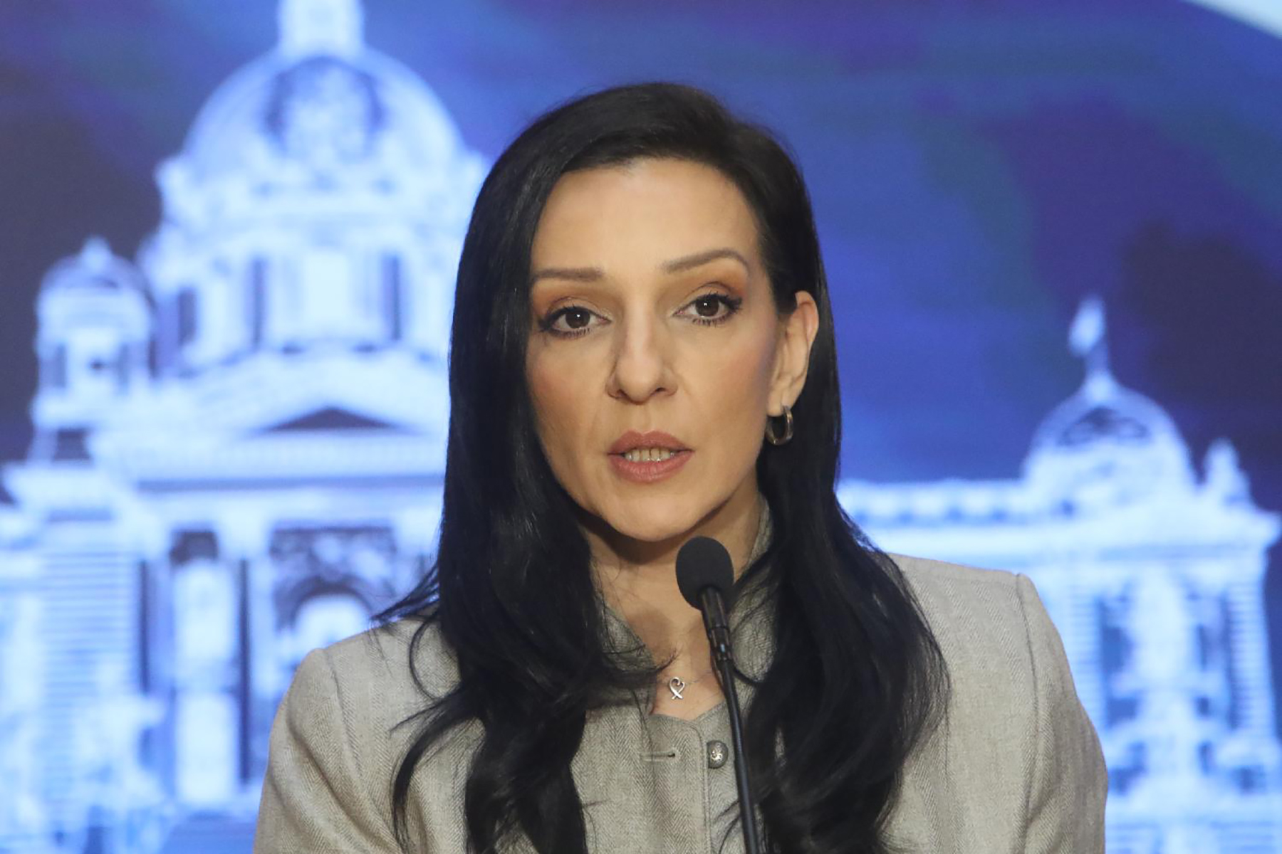 Mesto: Beograd
Datum: Fri Dec 05 13:58:41 CET 2025
Dogadjaj: POLITIKA - Konferencija za novinare potpredsednice Stranke slobode i pravde Marinike Tepić.
Fotoreporter: Zoran Mrđa
Ličnosti: Marinika Tepić
Izvor: FoNet