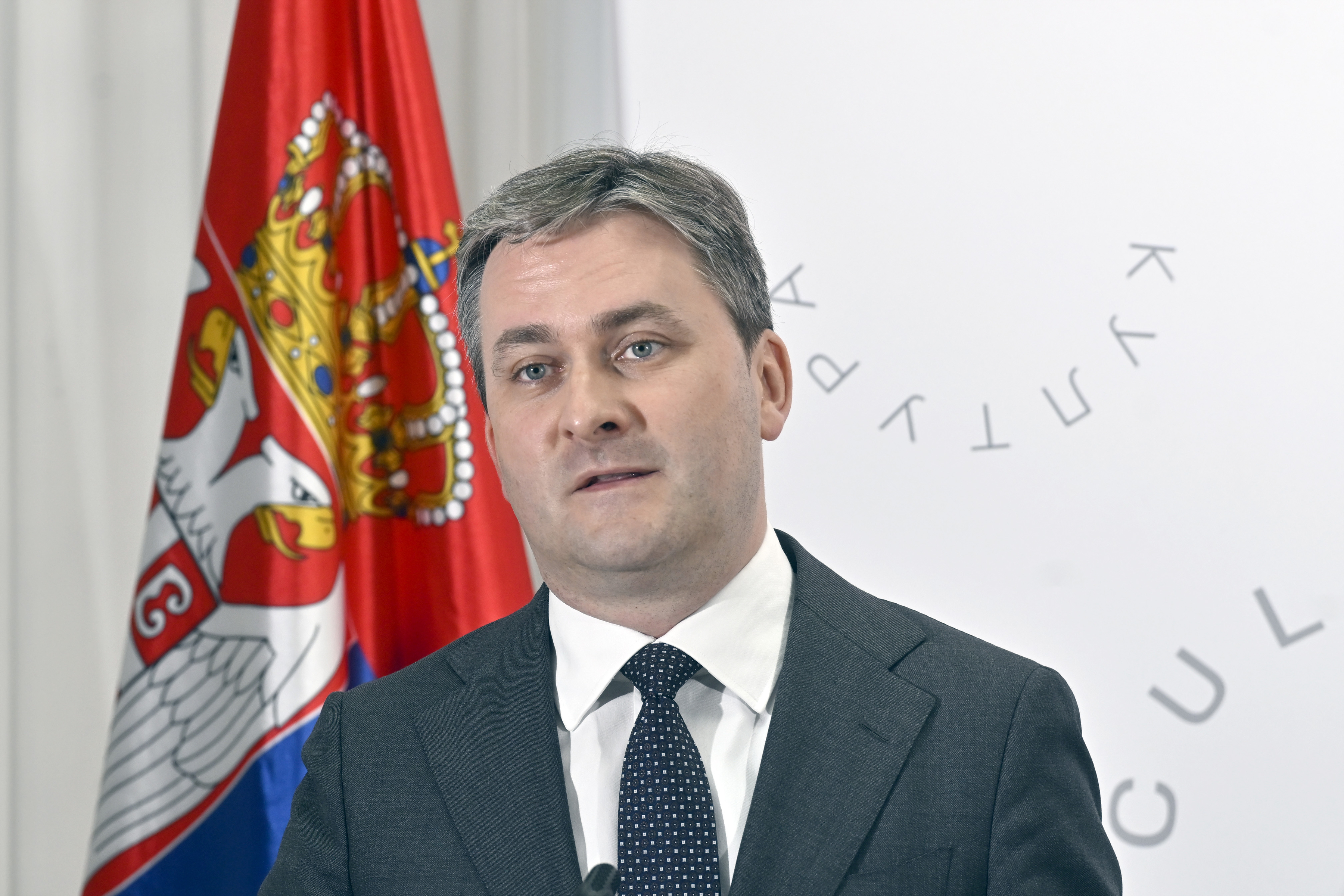The Minister of Culture of the Government of the Republic of Serbia, Nikola Selakovic, held a press conference on the occasion of the presentation of a silver candlestick from the court of the Obrenovic dynasty for the Historical Museum of Serbia.