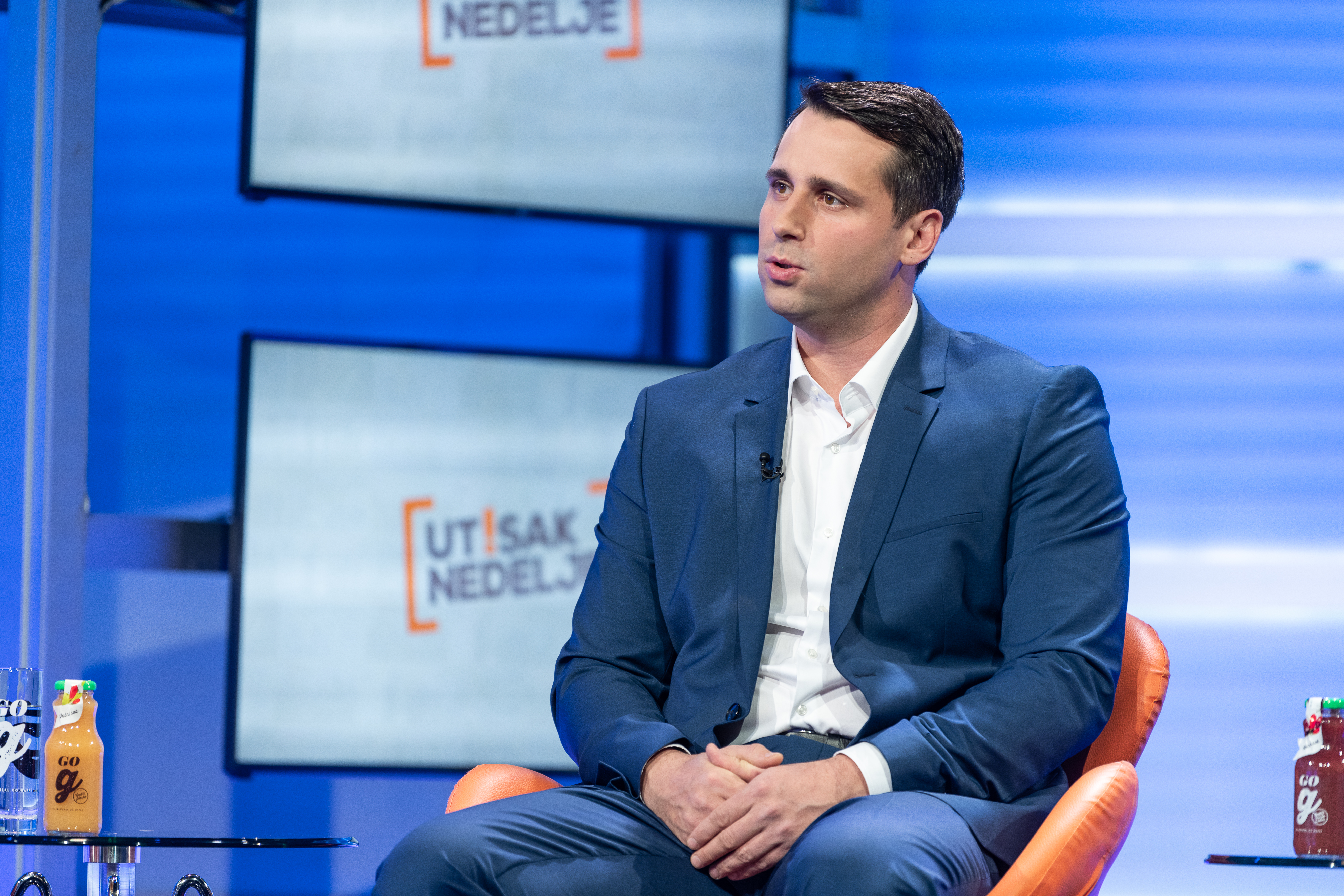 Beograd, 29.01. 2023. Peđa Mitrović, Pedja Mitrović, emisija Utisak nedelje Foto: Ivan Dinić/Nova