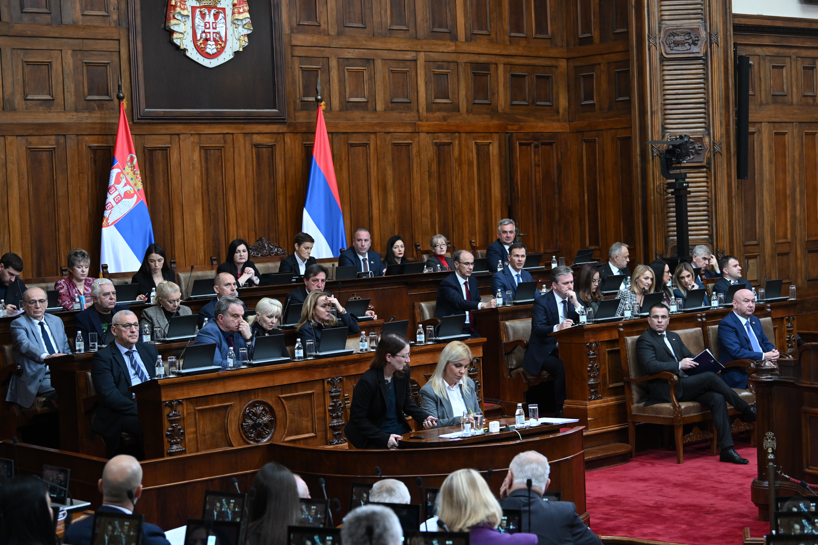 Beograd 25. novembar 2025. Skupština Srbije, sednica zasedanje poslanici Foto:Marko Ljutica