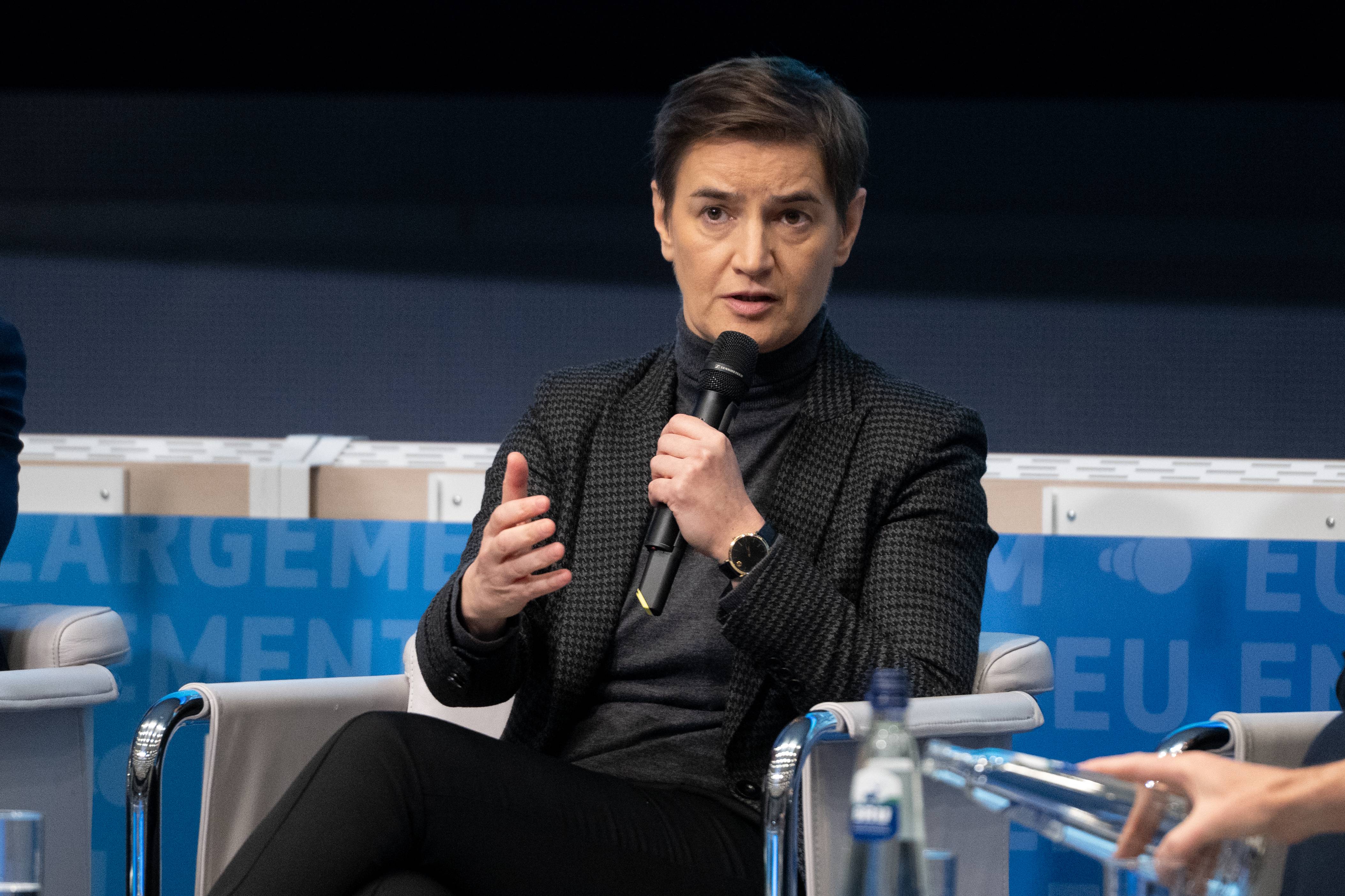 ANA BRNABIC NA FORUMU O PROSIRENJ EU U BRISELU