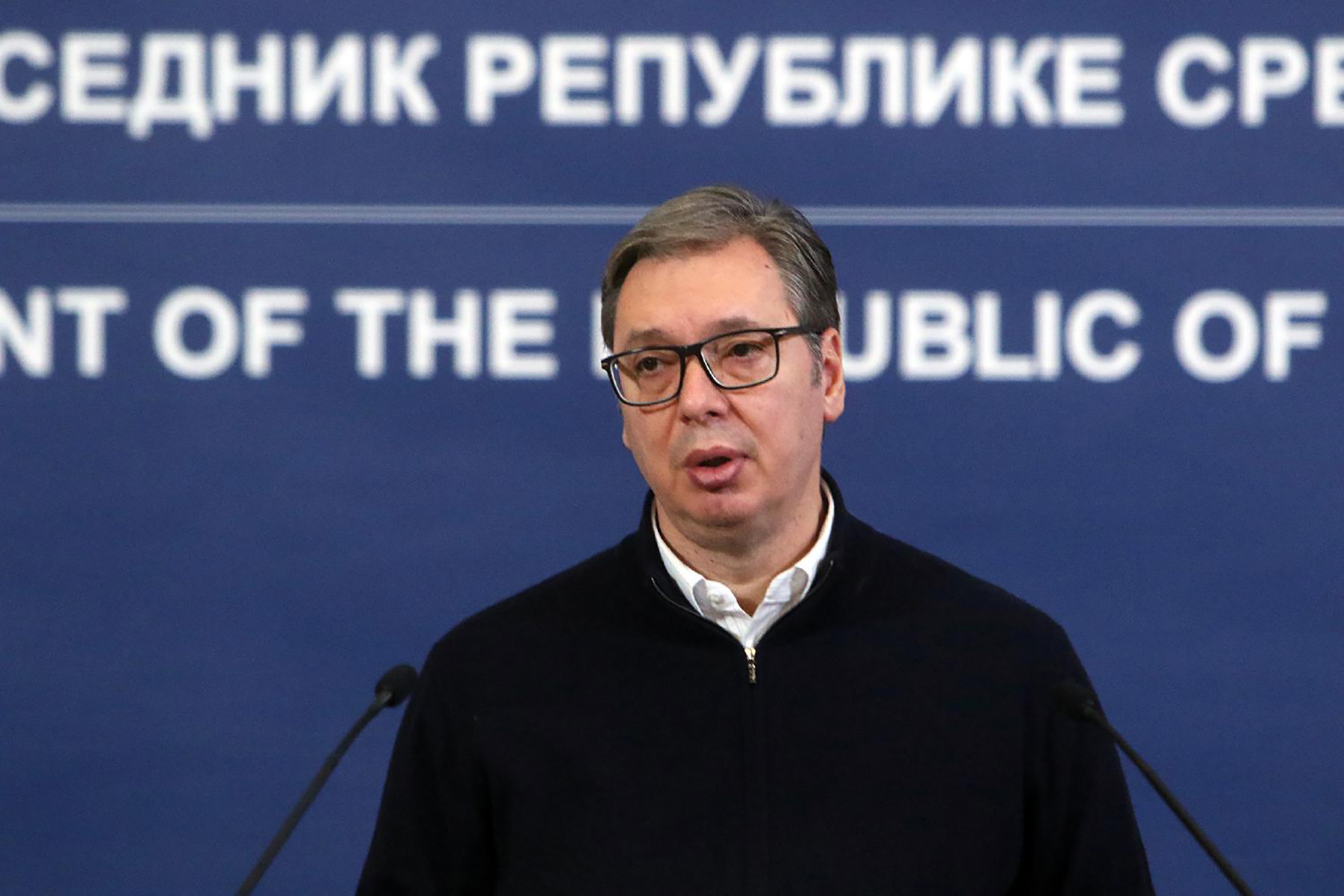 Mesto: Beograd
Datum: Tue Nov 25 11:49:36 CET 2025
Dogadjaj: POLITIKA - Obraćanje javnosti predsednika Srbije Aleksandra Vučića
Fotoreporter: Zoran Mrđa
Ličnosti: Aleksandar Vučić
Izvor: FoNet