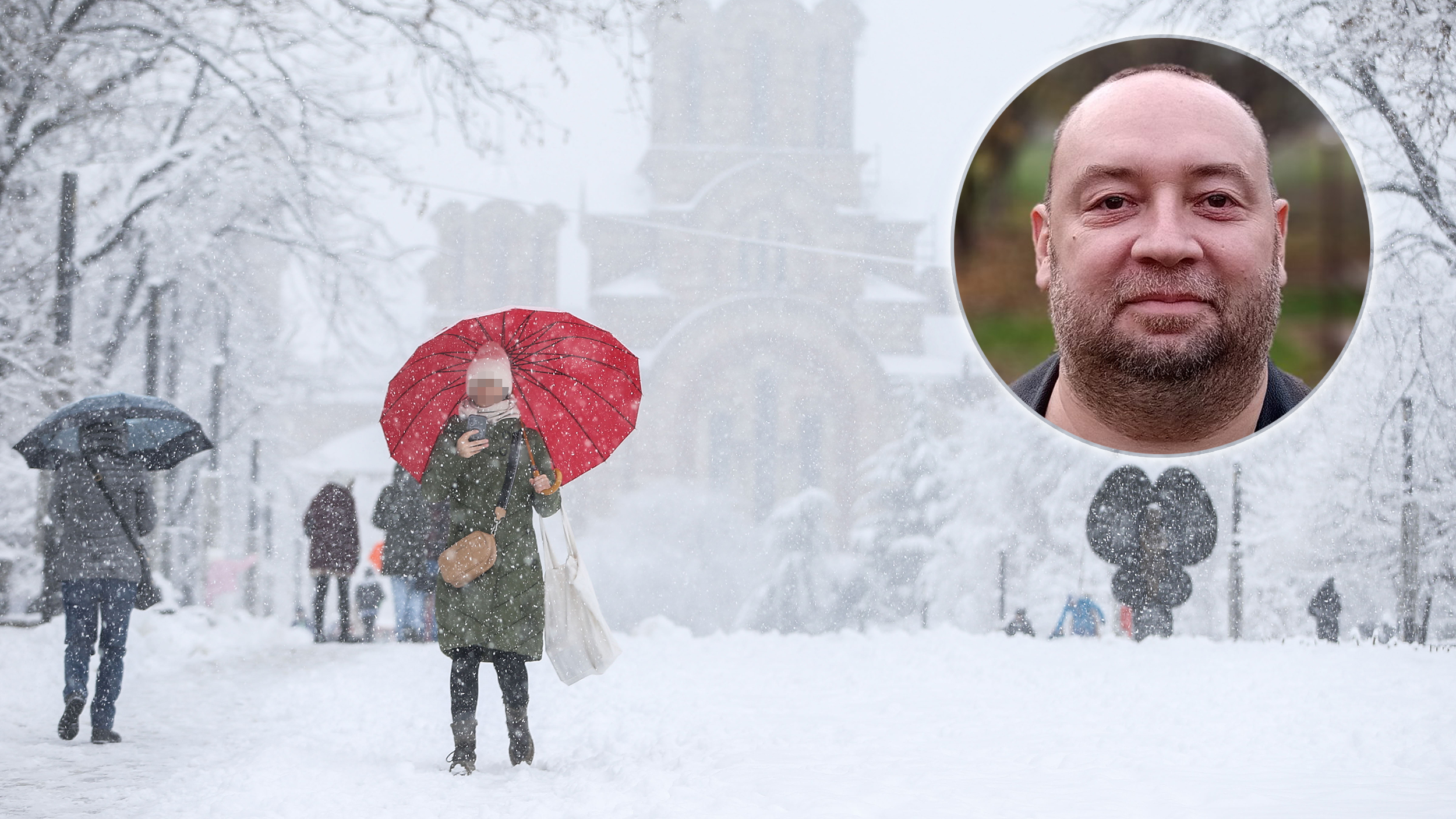 This morning, Belgrade woke up covered in snow, and the Republic Hydrometeorological Institute issued a warning for the territory of Serbia for wet snow and freezing rain for the period from today until January 7.Jutros se Beograd probudio pokriven sneg