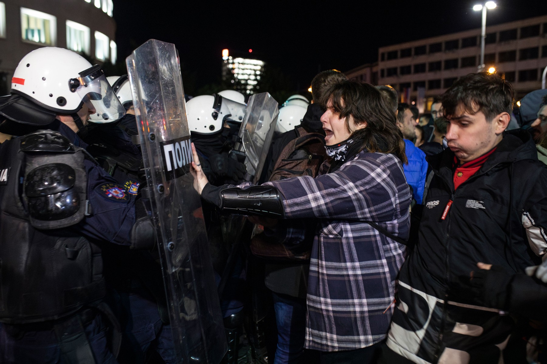 Tow Truck Transporting Jacimovic's Bus, Novi Sad, Serbia - 17 Nov 2025
