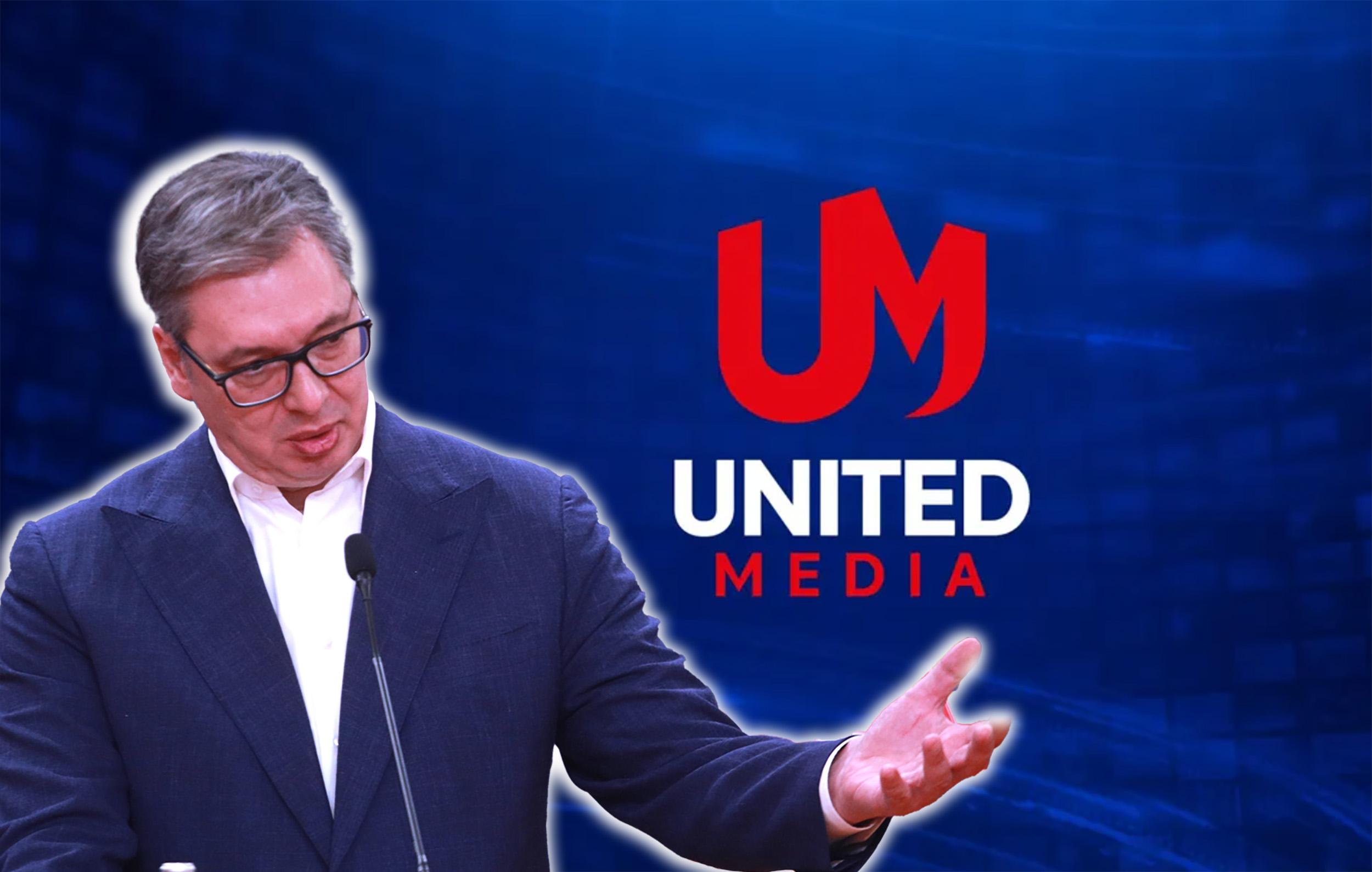 kombo vučić i logo united media