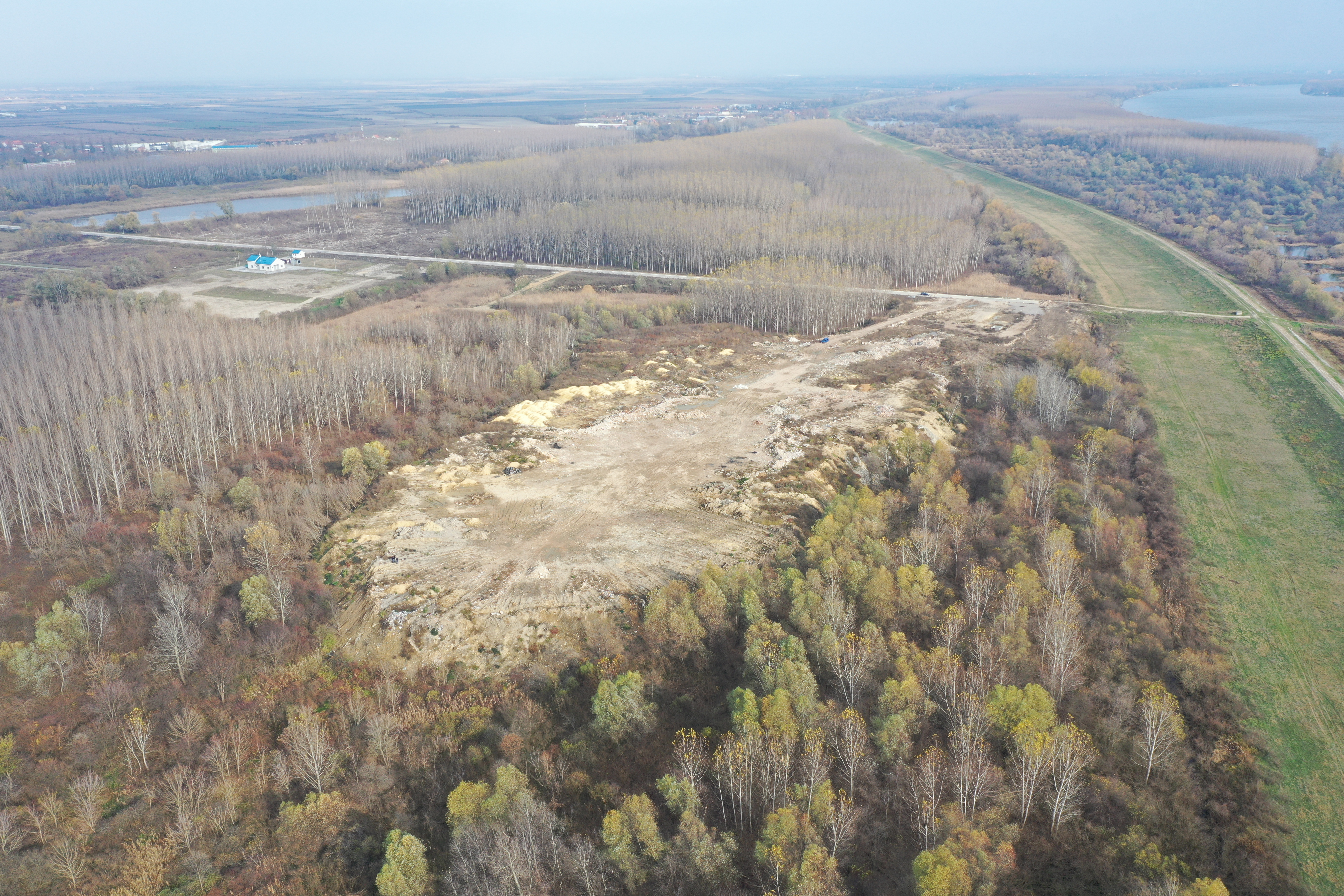 Beograd, Pančevo, Bara Reva, ekologija, dron, slike iz vazduha Foto: Nova.rs
