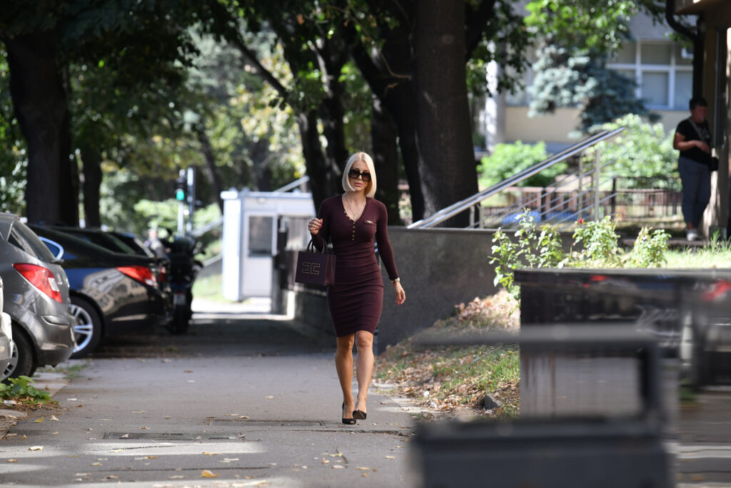 tatjana tanja miljković  beograd 19.09.2025 specijalni sud suđenje Belivuku i marku miljkovicu