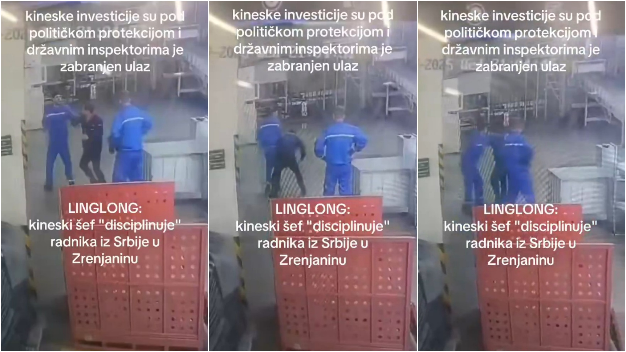 evo kako izgleda bezakonje i potlačeni položaj naših radnika u koji nas je ovaj režim postavio linglong tuča