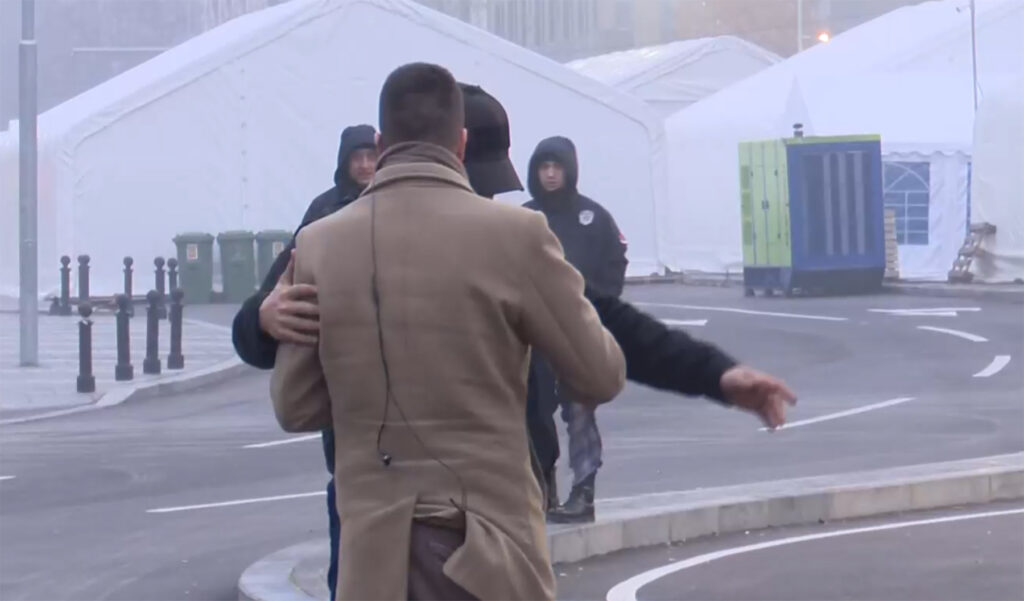 ćailend danilo repporter pokusao da udje