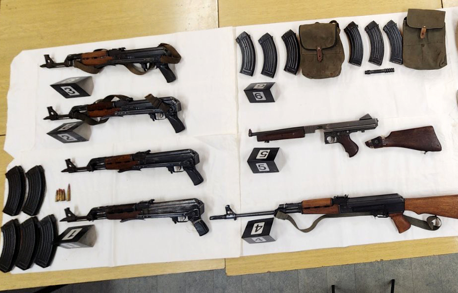 Opovo, oružje, zaplena