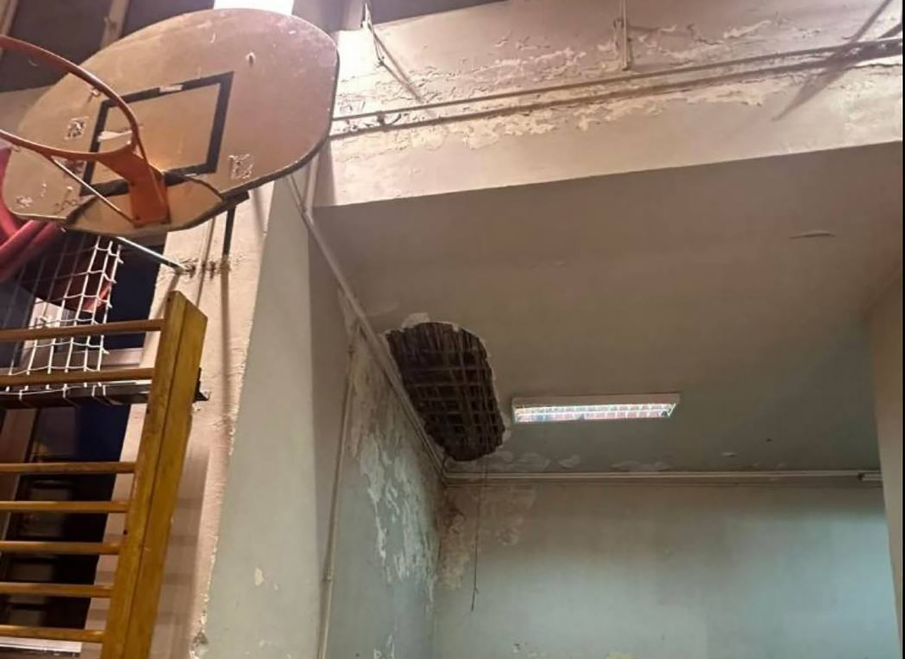 OS Dositej Obradovic fiskulturna sala stanje