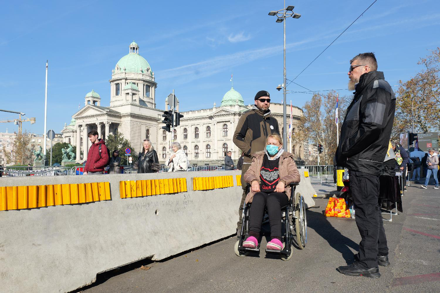 Mesto: Beograd
Datum: Fri Nov 14 13:07:27 CET 2025
Dogadjaj: DRUŠTVO - Dijana Hrka, majka Stefana, nastradalog u padu nadstrešnice u Novom Sadu, 13. dan štrajkuje glađu za ispunjenje svojih zahteva 
Fotoreporter: Milica Vučković
Izvor: FoNet