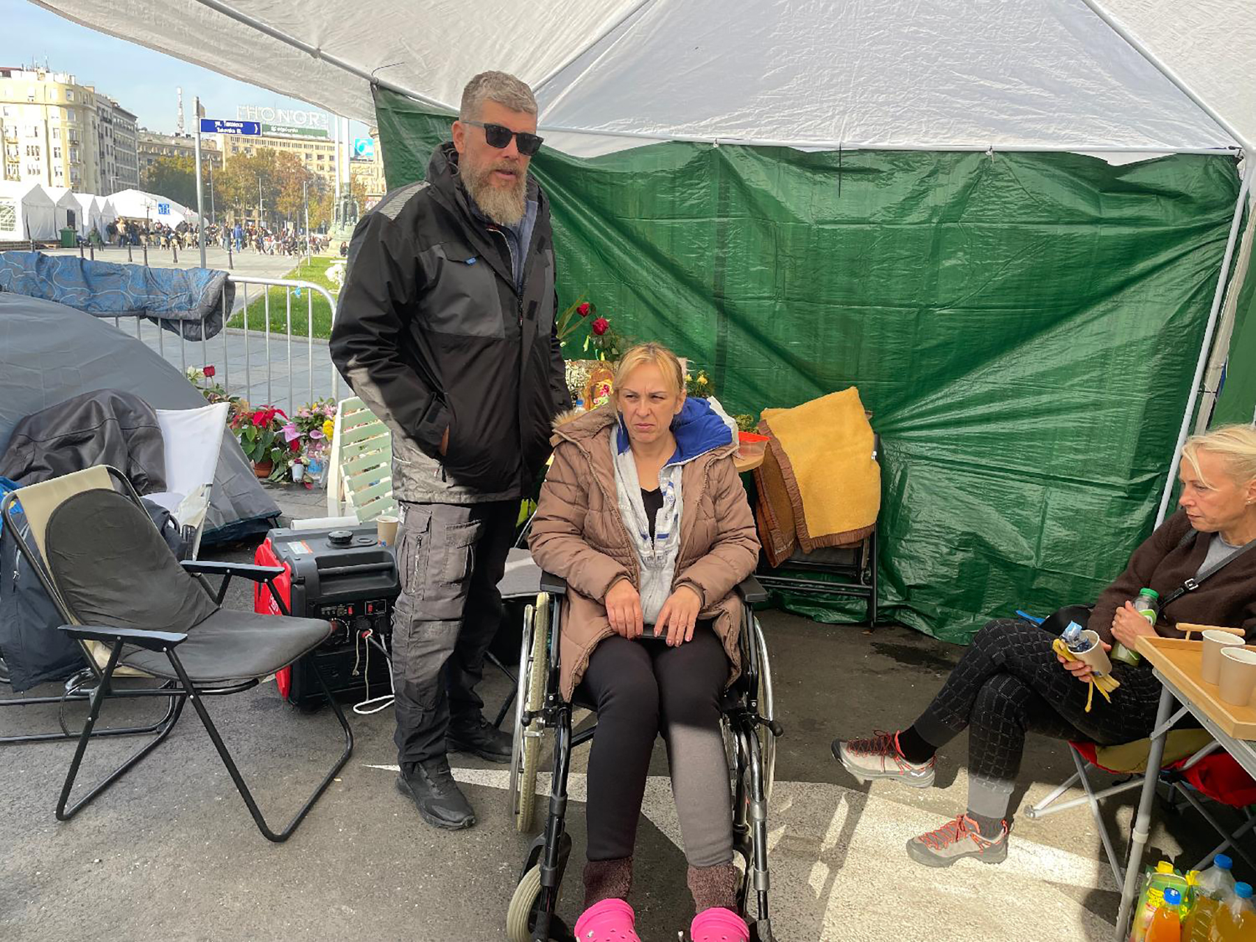 Mesto: Beograd
Datum: Sat Nov 15 11:58:40 CET 2025
Dogadjaj: DRUŠTVO - Dijana Hrka, majka Stefana nastradalog u padu nadstrešnice, 14. dan štrajkuje glađu
Fotoreporter: Ivana Šanjević
Izvor: FoNet
