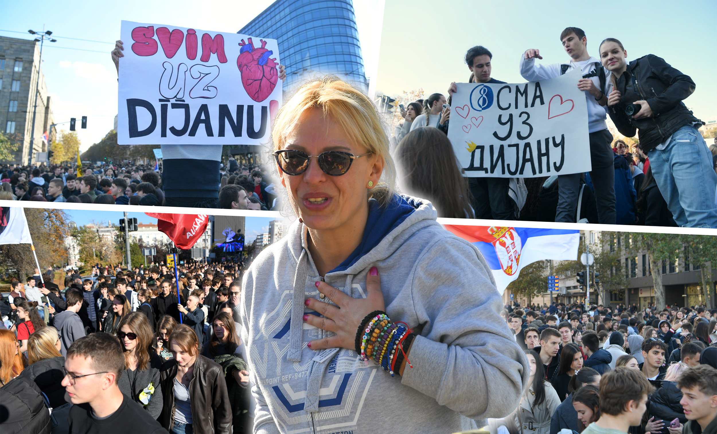 Dijana Hrka, srednjoškolci KOMBO