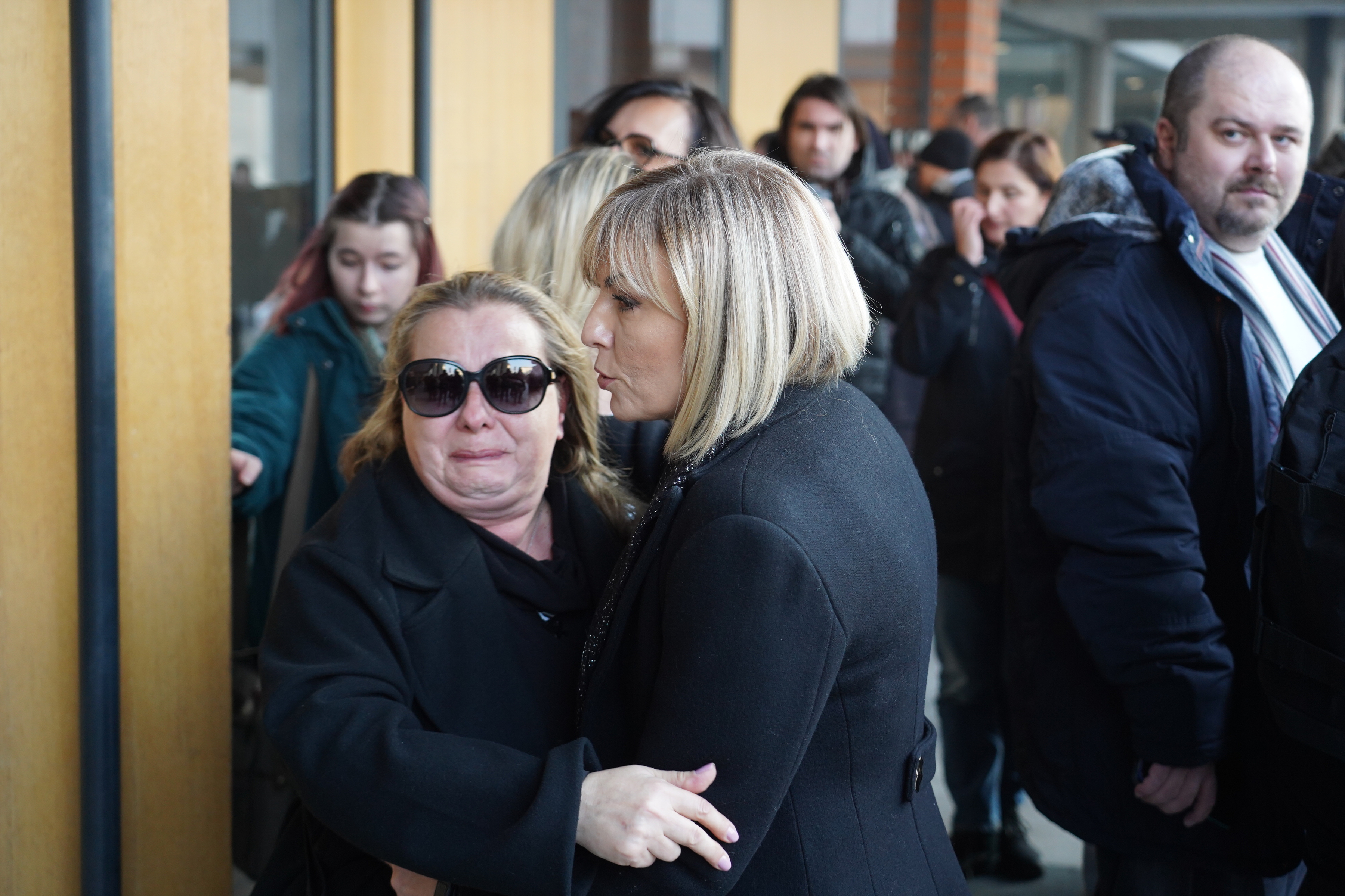 Vladimir and Miljana Kecmanovic, parents of the murderer boy K.