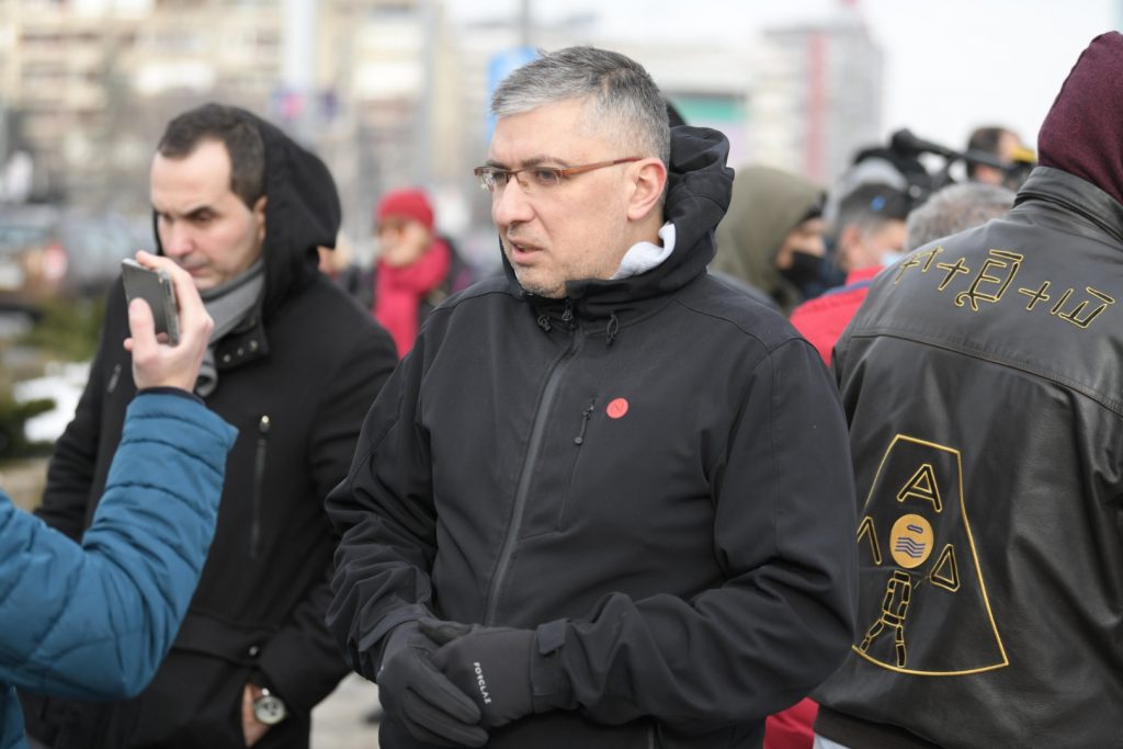 Beograd 15.01.2022. Ekološki ustanak, protest, okupljanje, Sava Centar, autoput, auto put, auto-put Foto: Dragan Mujan/Nova.rs