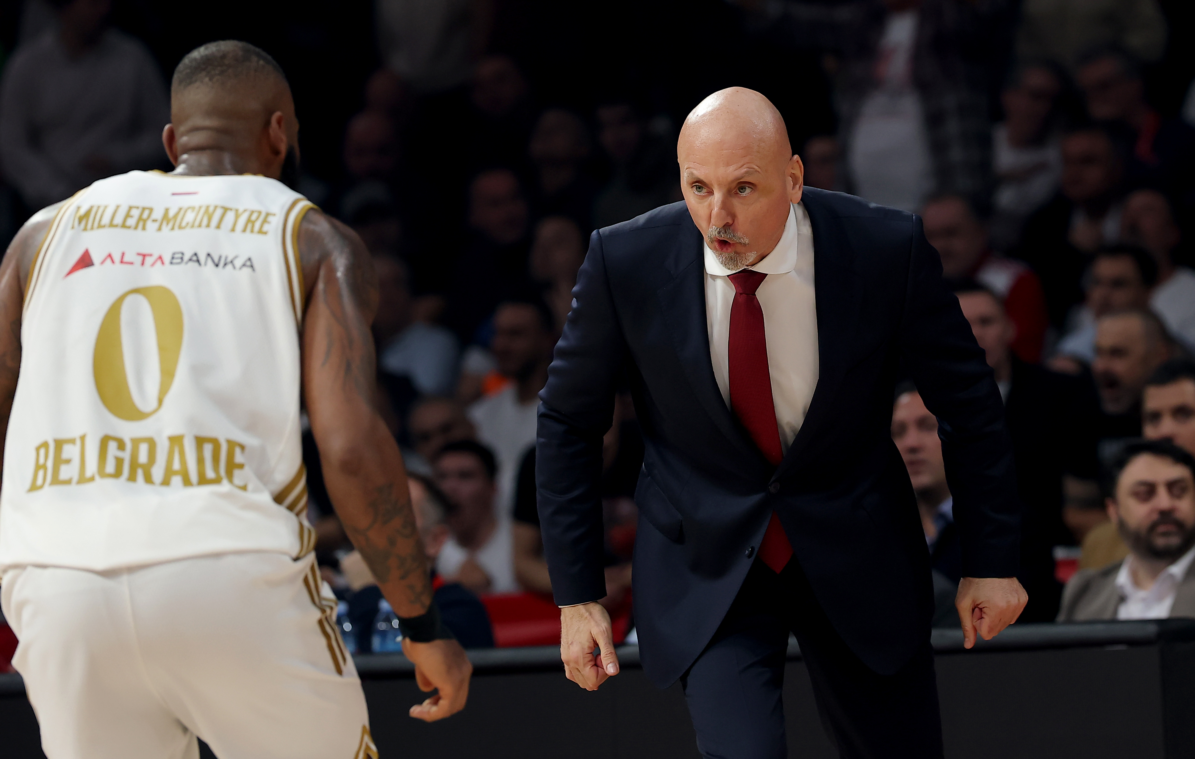 Crvena Zvezda v Barcelona, Euroleague basketball, season 2025/2026, round 14