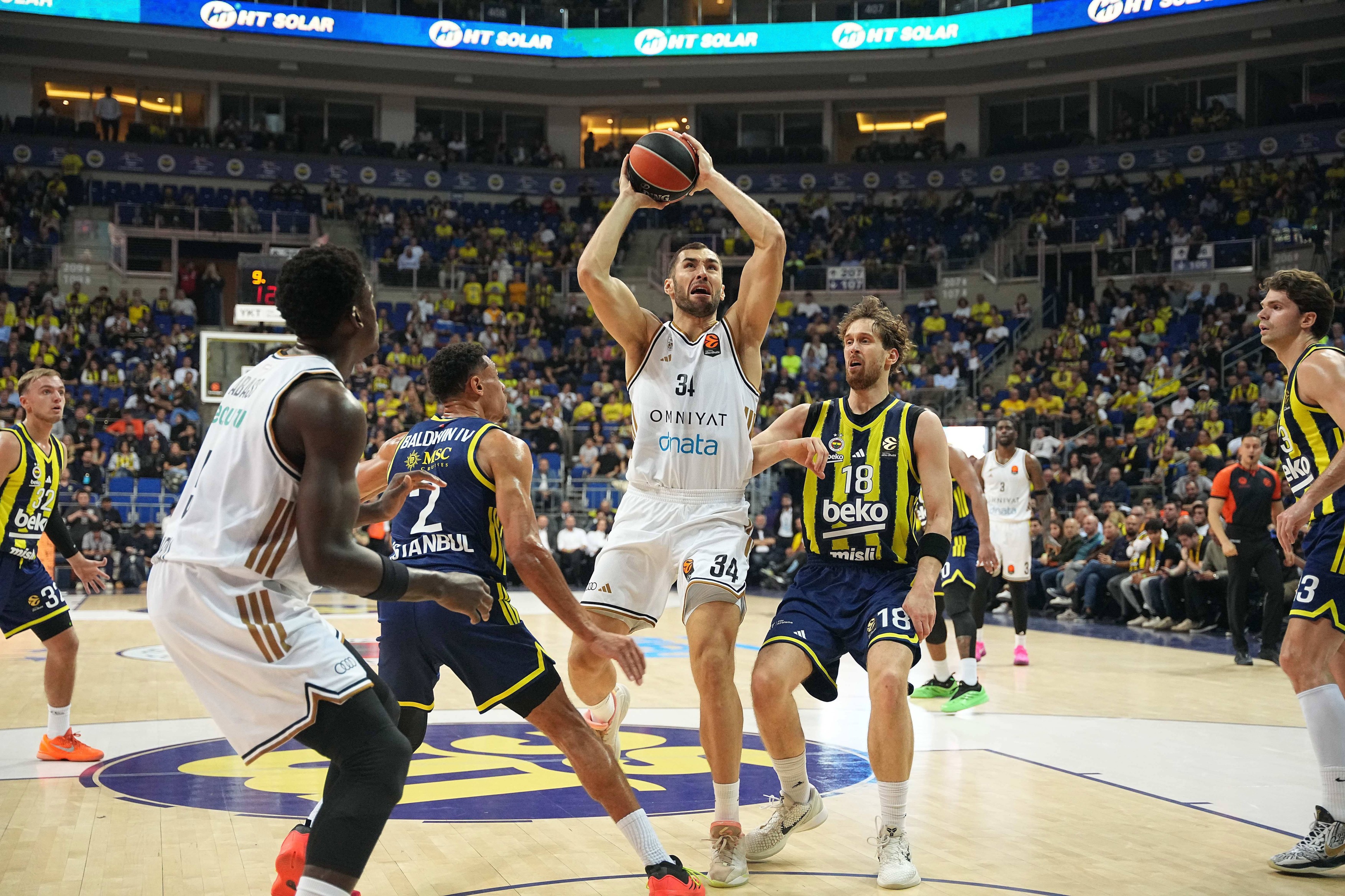 Fenerbahce Beko Istanbul v Dubai Basketball   - EuroLeague Regular Season Round 4 match