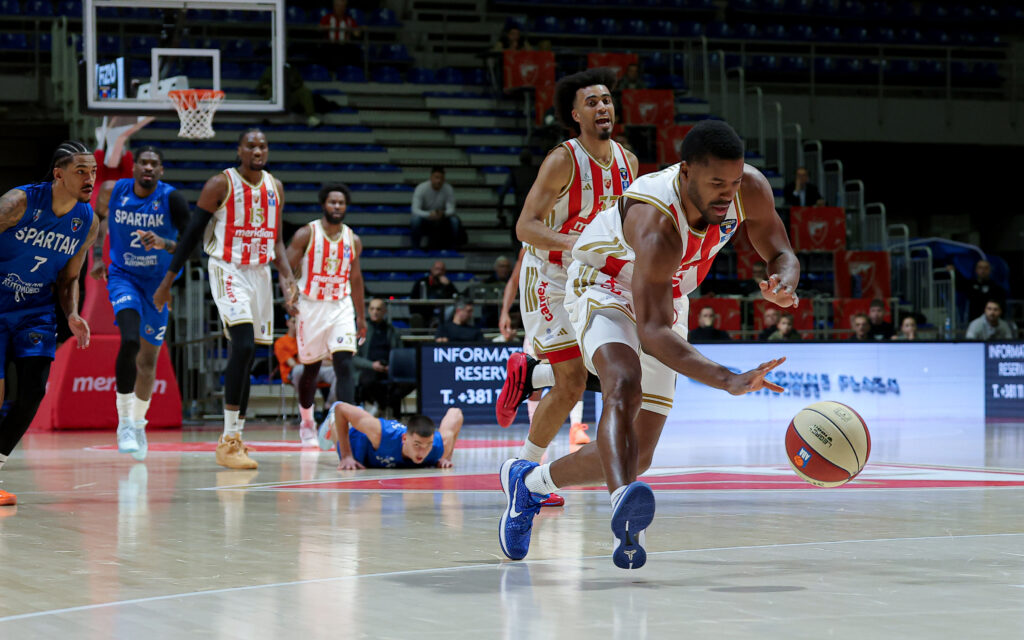 Crvena Zvezda v Spartak, ABA League, Season 2025/26, on Dec. 14. 2025. Belgrade, Serbia
photo: Pedja Milosavljevic/STARSPORT