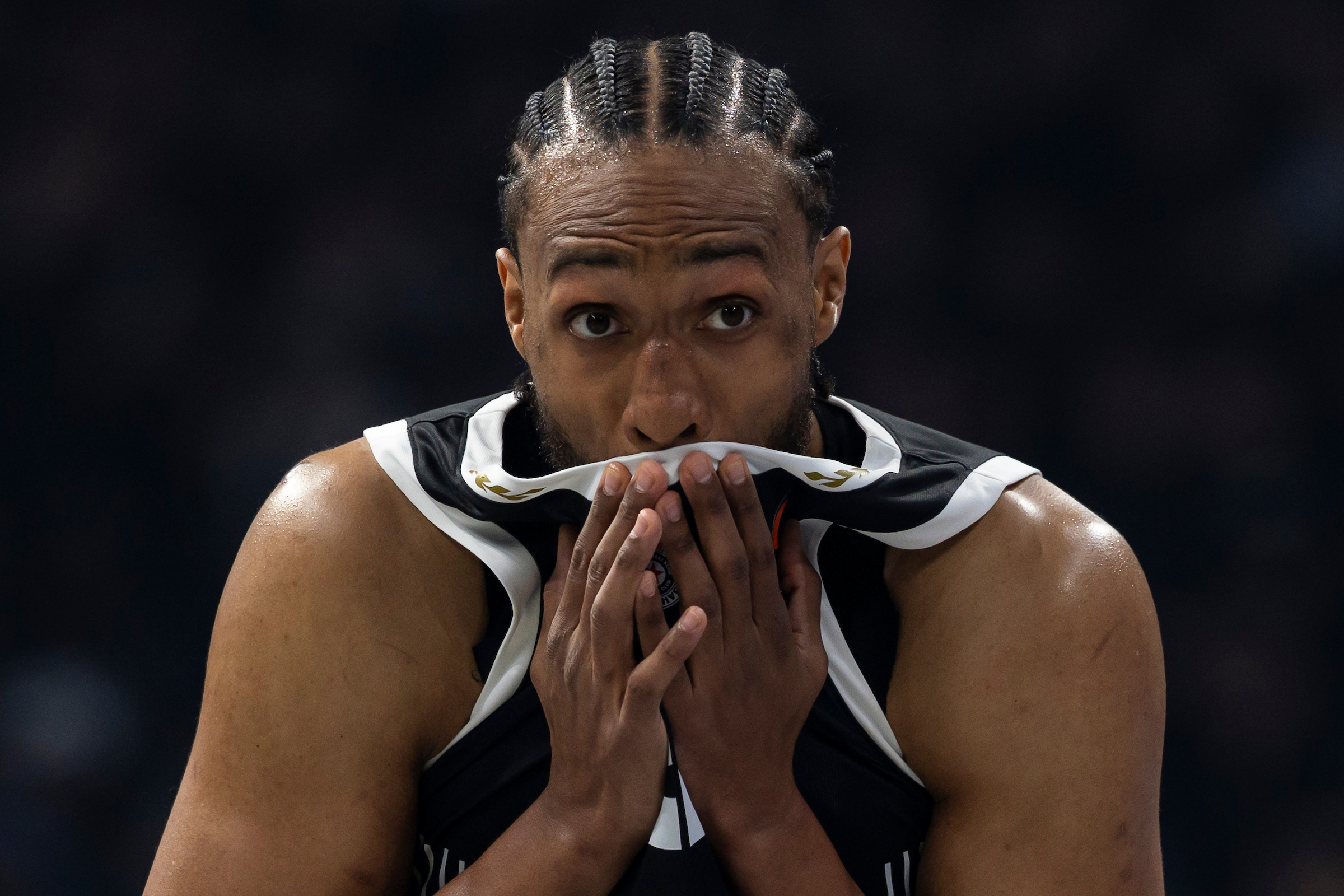 Jabari Parker, #22 of Partizan Mozzart Bet Belgrade during the 2025/2026 Euroleague Round 6 match between Partizan MozzartBet Belgrade and Paris at Belgrade Arena on October 24, 2025 in Belgrade, Serbia. (Photo by Srdjan Stevanovic/Starsport.rs ©)