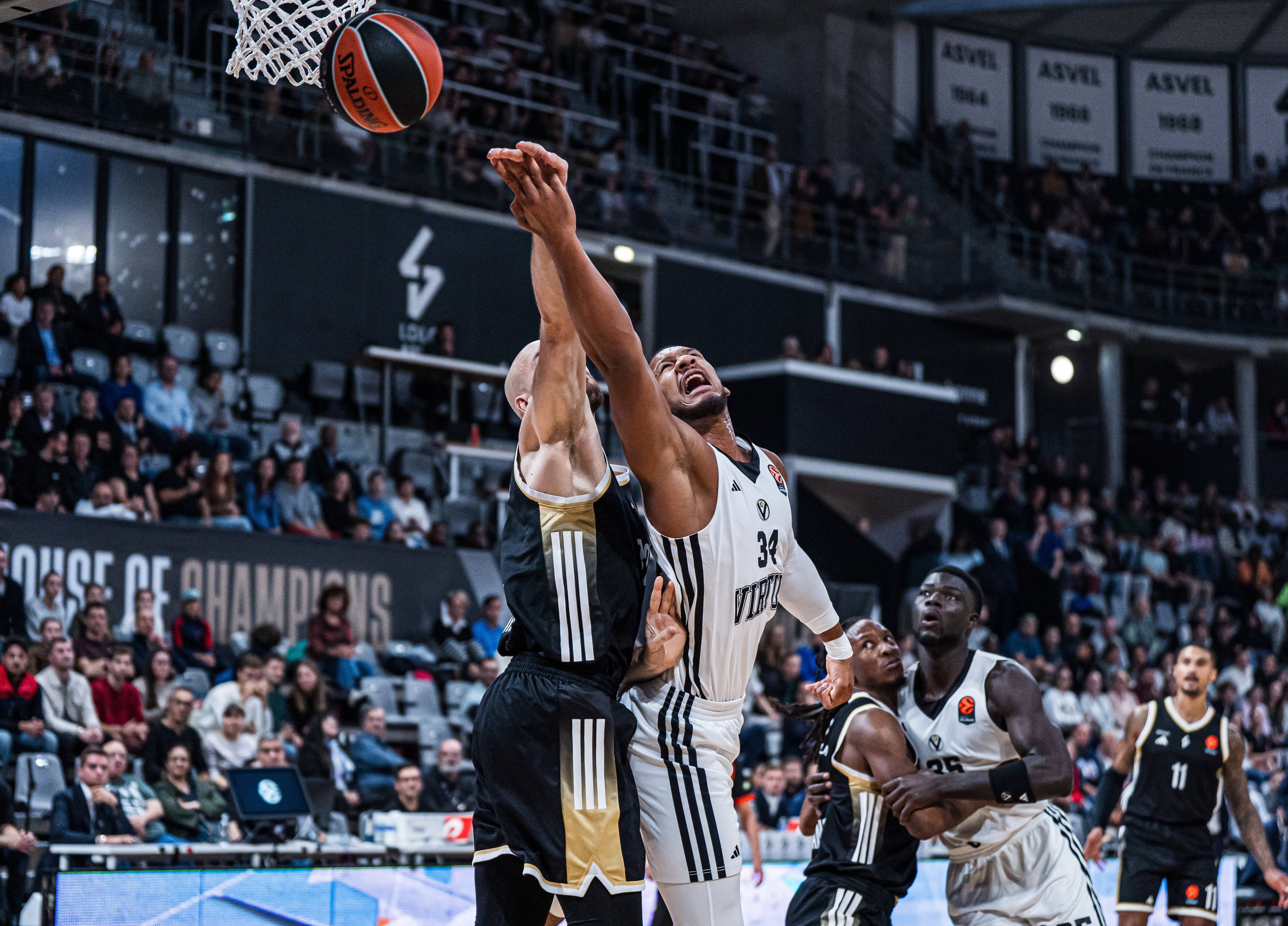 Karim Jallow LDLC ASVEL Villeurbanne Virtus Bologna 17.10.2025 Foto ciamillo Varese PUBLICATIONxNOTxINxITA Copyright: xs