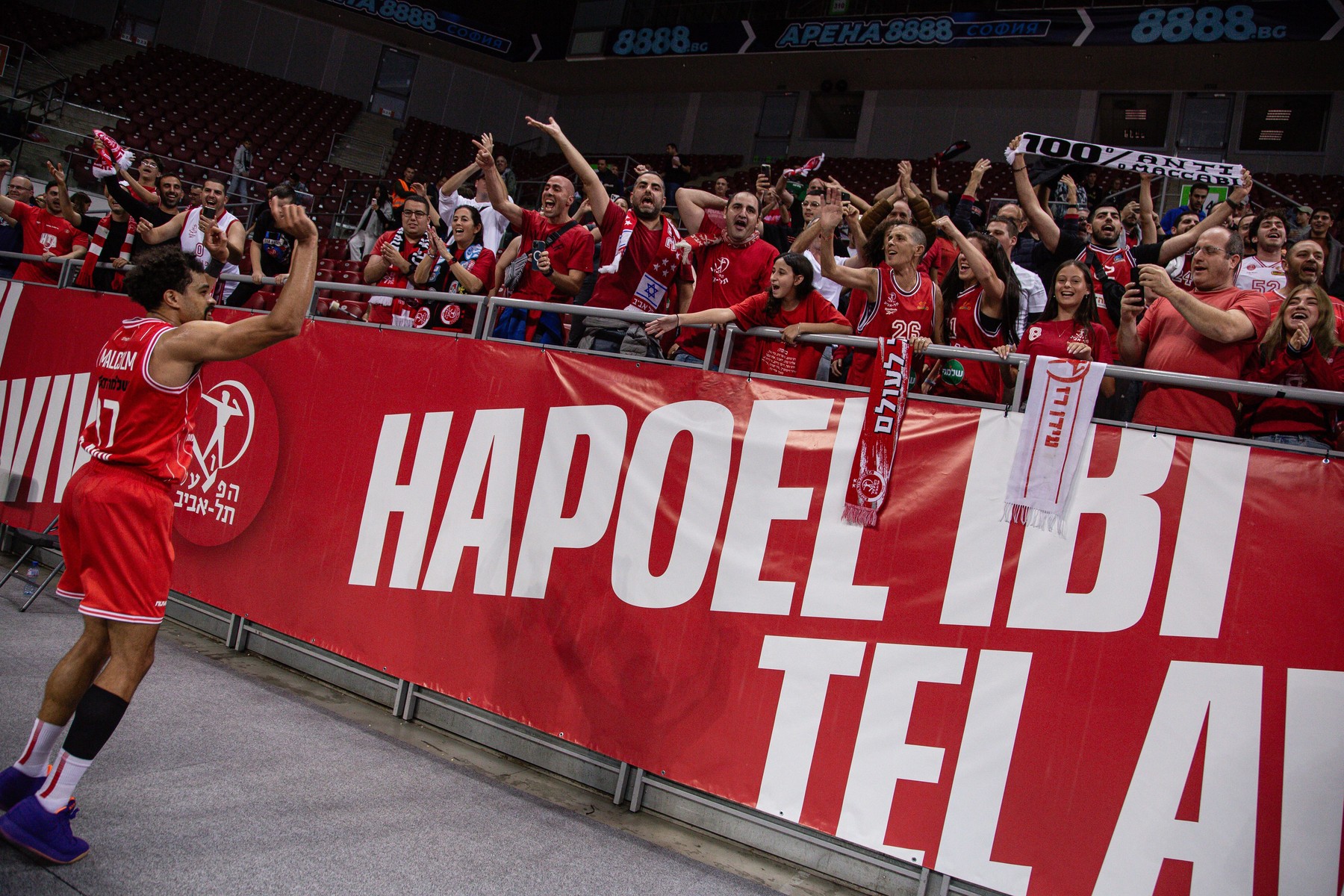 Basket - Euroleague - Hapoel Ibi Tel Aviv Vs. As Monaco, Sofia, Bulgaria - 23 Oct 2025