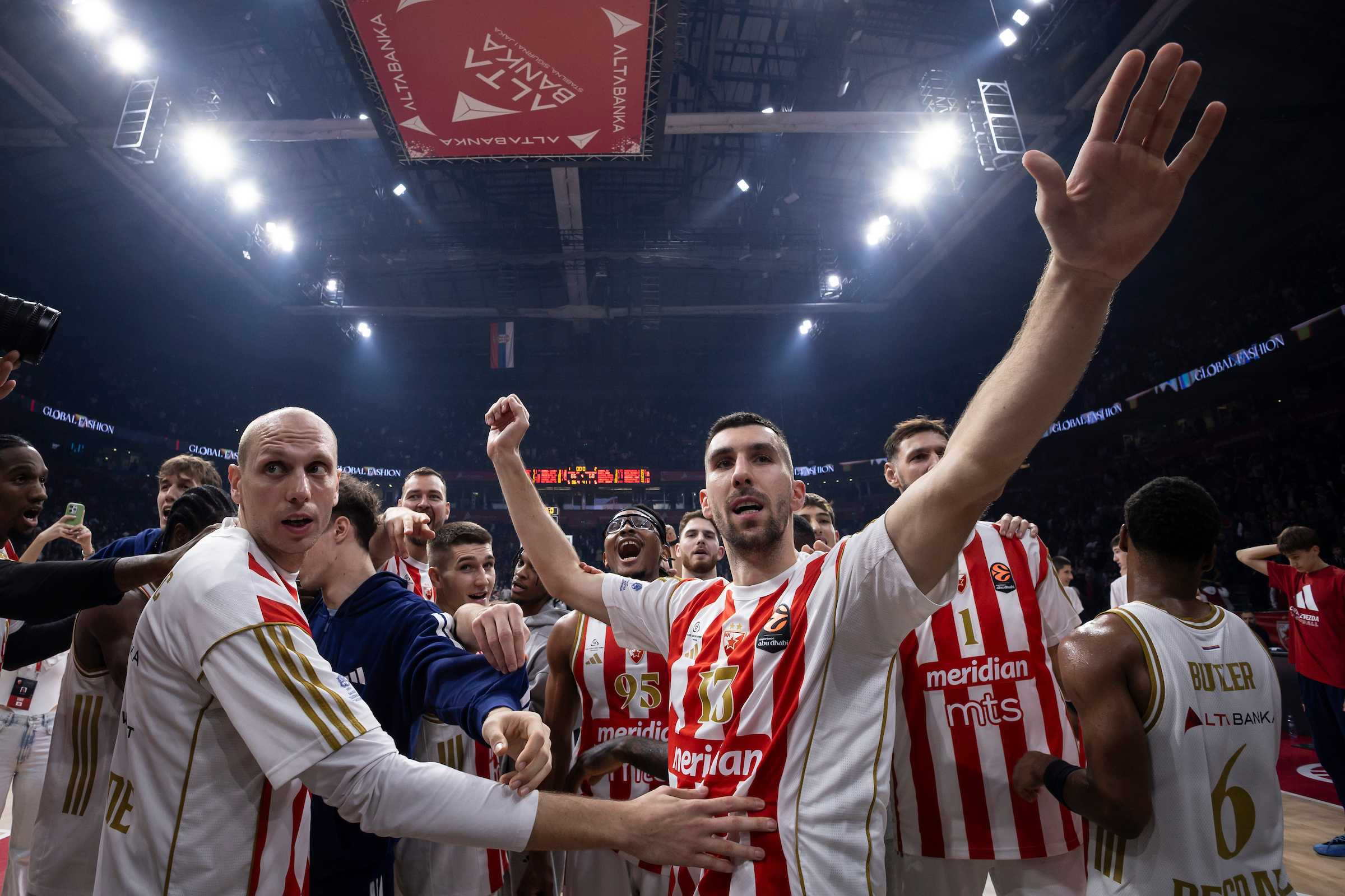 Crvena Zvezda Meridianbet Belgrade v Panathinaikos Aktor Athens - Euroleague 2025/2026