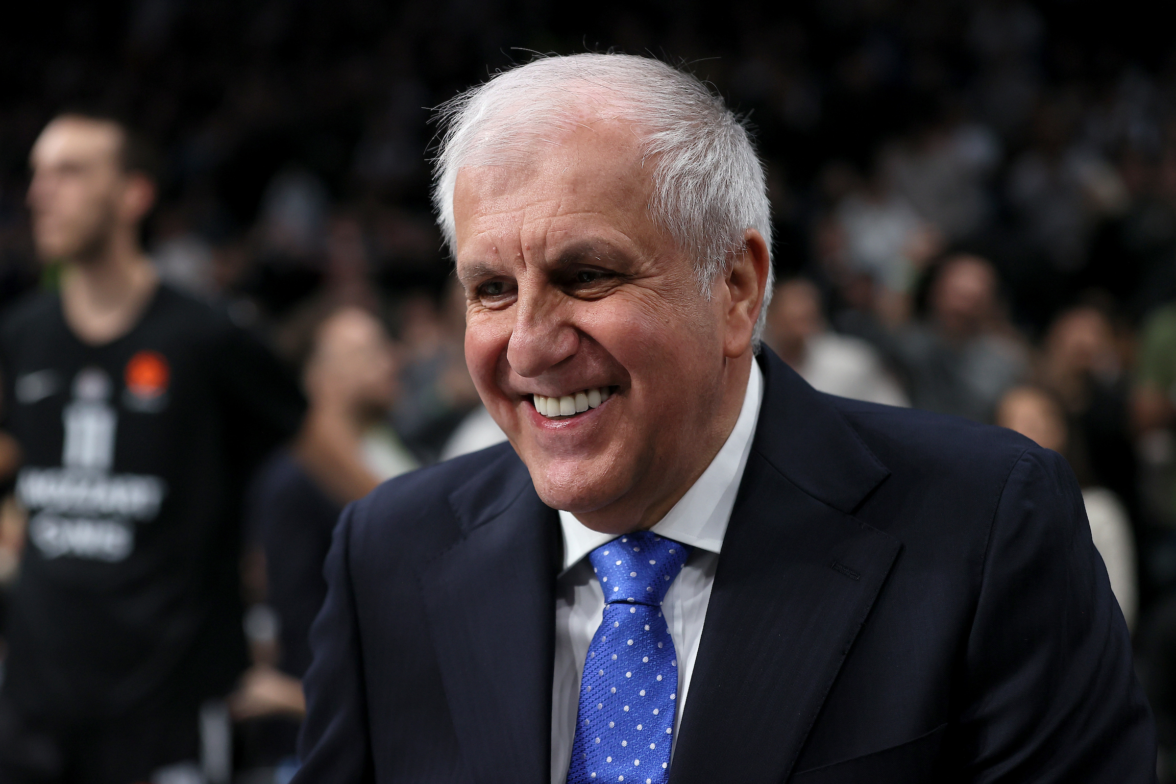 Head Coach of Partizan Zeljko Obradovic during Partizan v Fenerbahce basketball match Euroleague 2025/26 round 12 in Belgrade, Serbia on 21 November 2025
(photo by Luka Milosavljevic/STARSPORT ©)