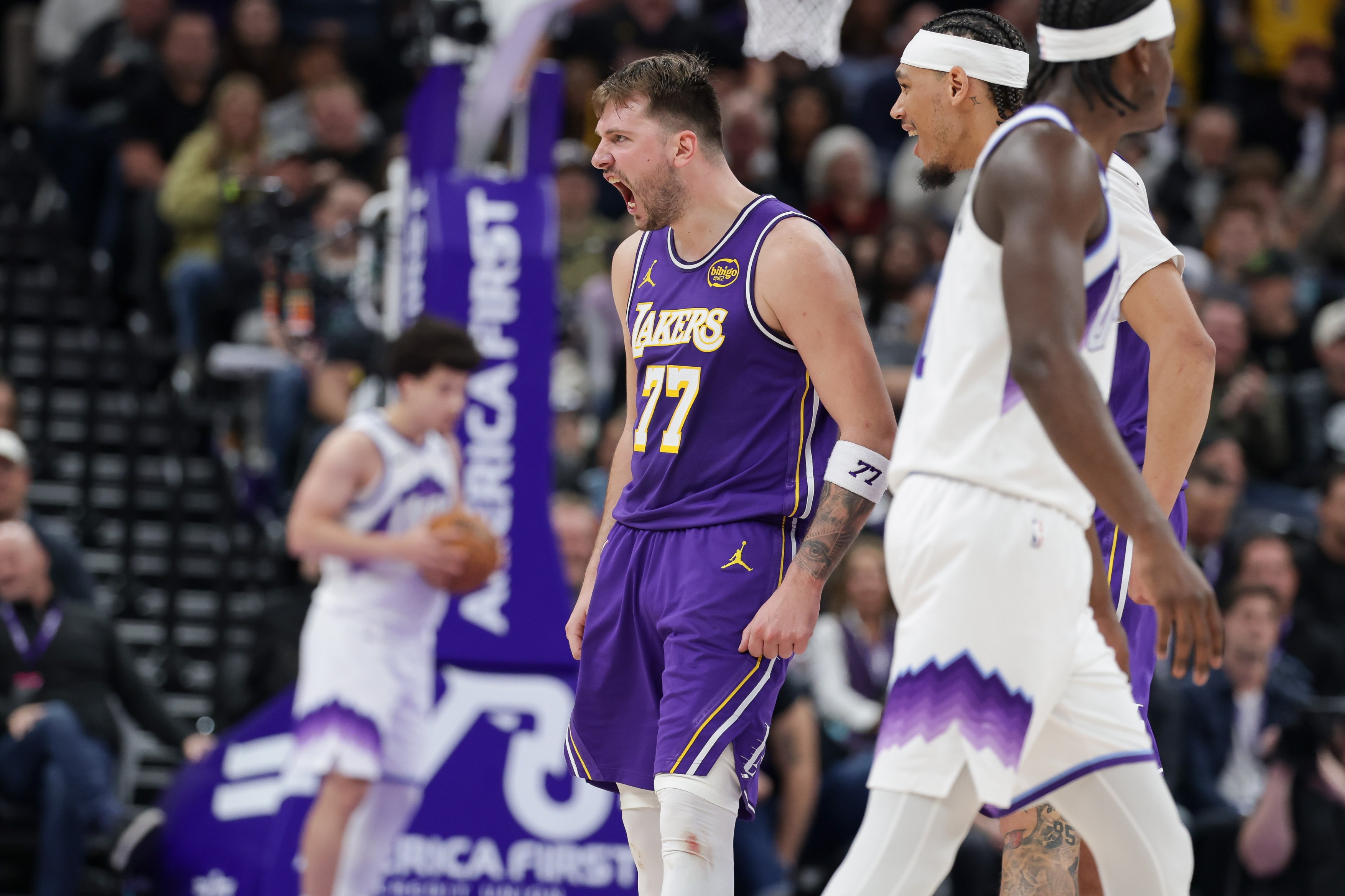 NBA: Los Angeles Lakers at Utah Jazz