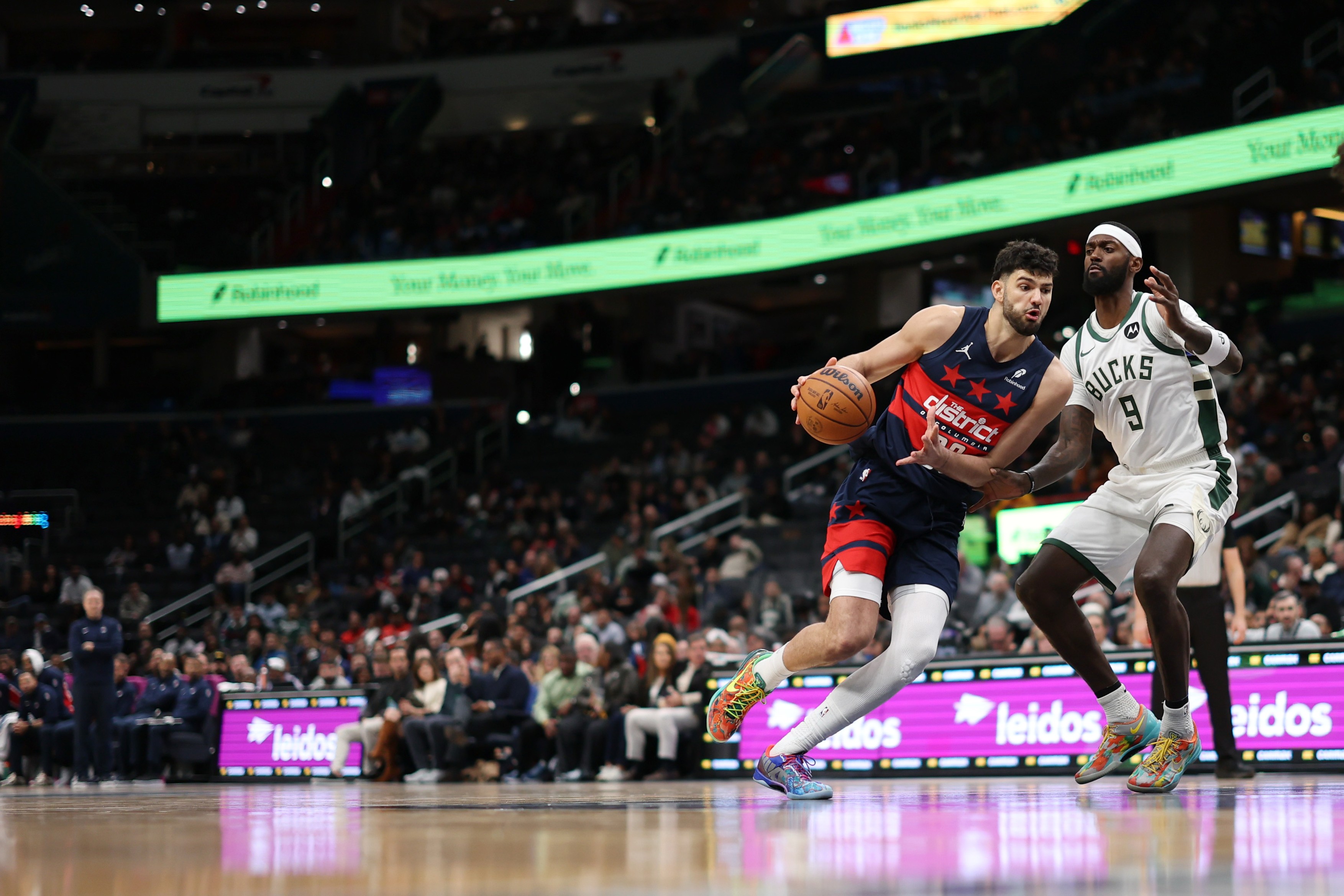 NBA: Milwaukee Bucks at Washington Wizards