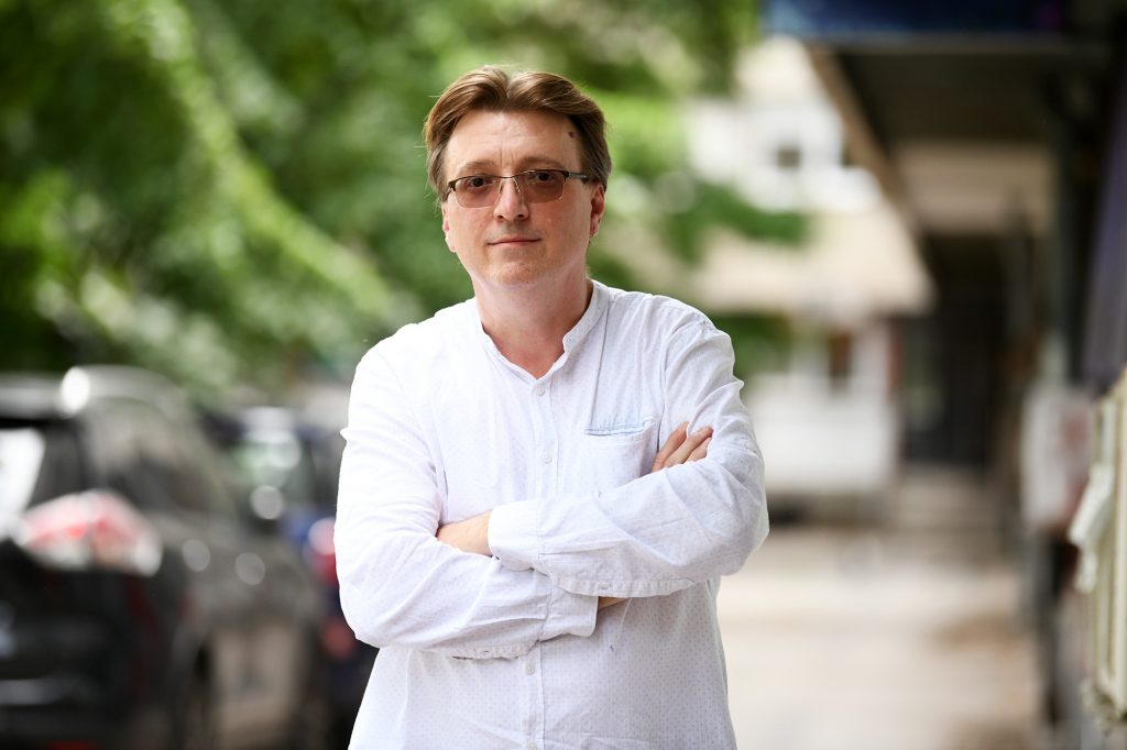 BEOGRAD 04.06.2020 Željko Hubac, intervju foto:Vesna Lalić/Nova.rs