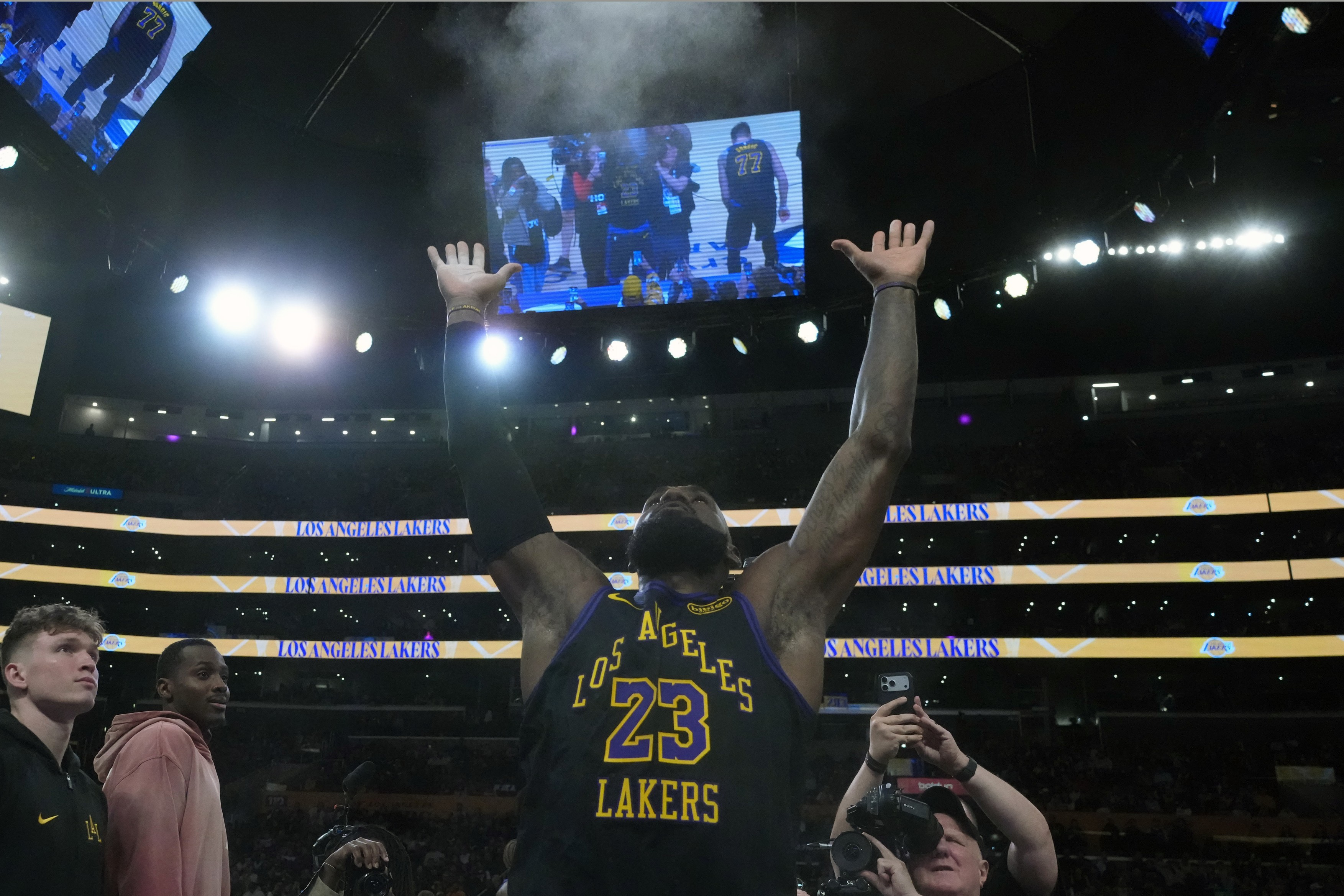NBA: Utah Jazz at Los Angeles Lakers