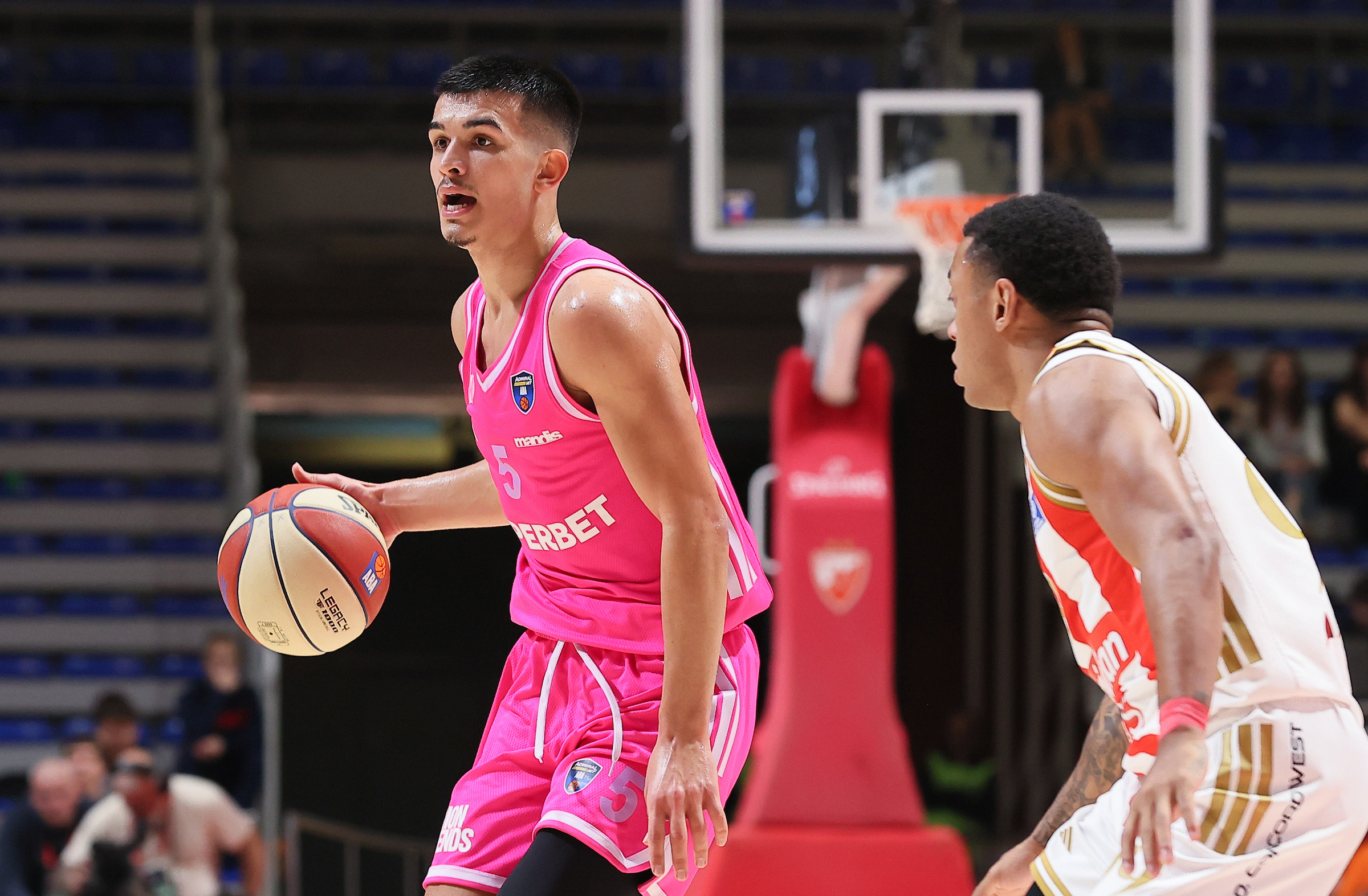 Crvena Zvezda v Mega Superbet in Belgrade, Serbia Round 4, AdmiralBet ABA League Season 2025/26 - Group B on 25.10.2025