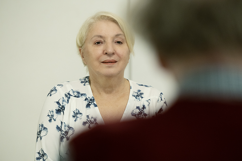 Hartefakt, Hartefakova predstava Njih više nema u režiji Andreja Nosova premijerno u Njujorku. Mirjana Karanović Foto: Nebojša Babić