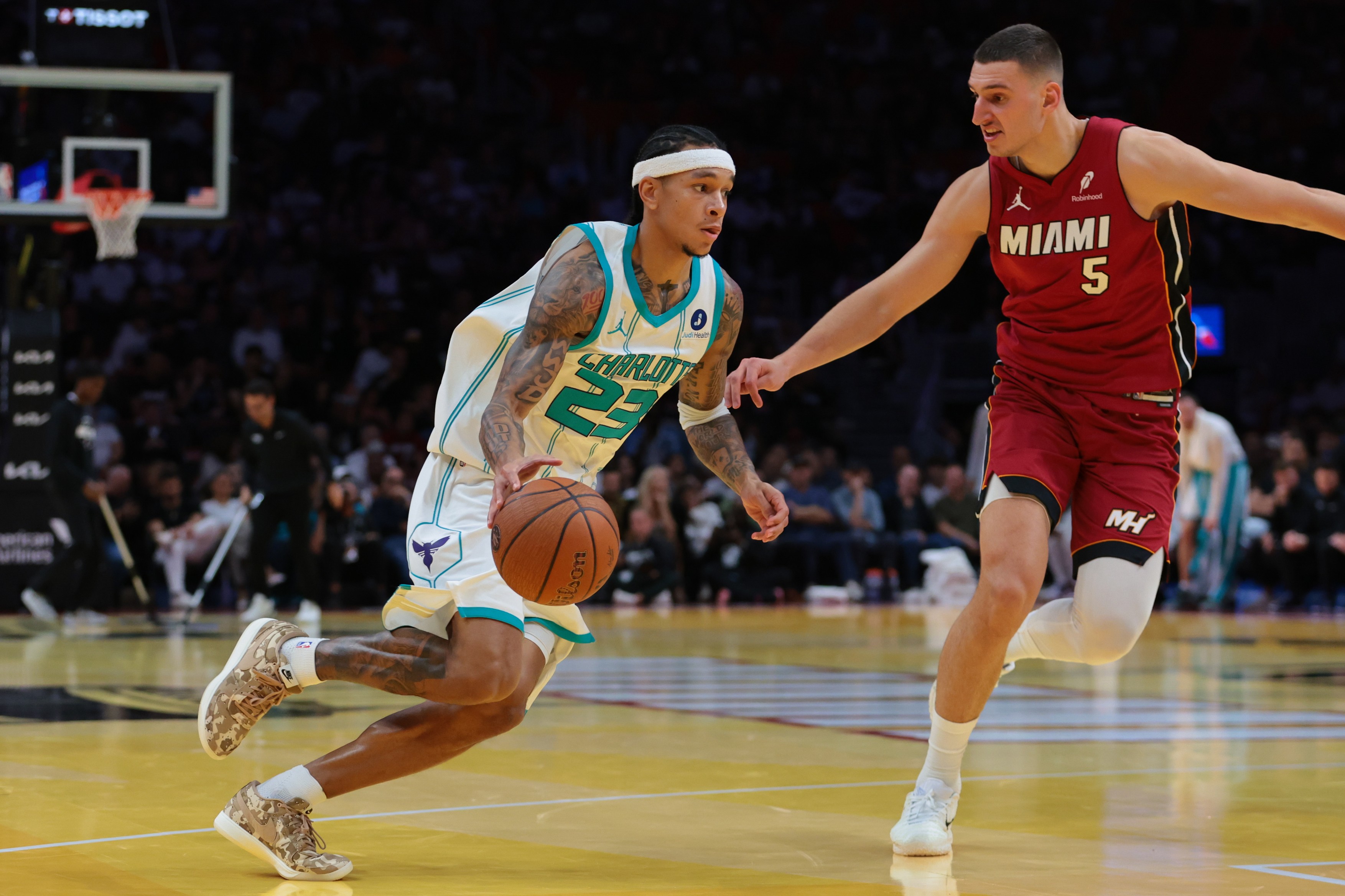 NBA: Charlotte Hornets at Miami Heat