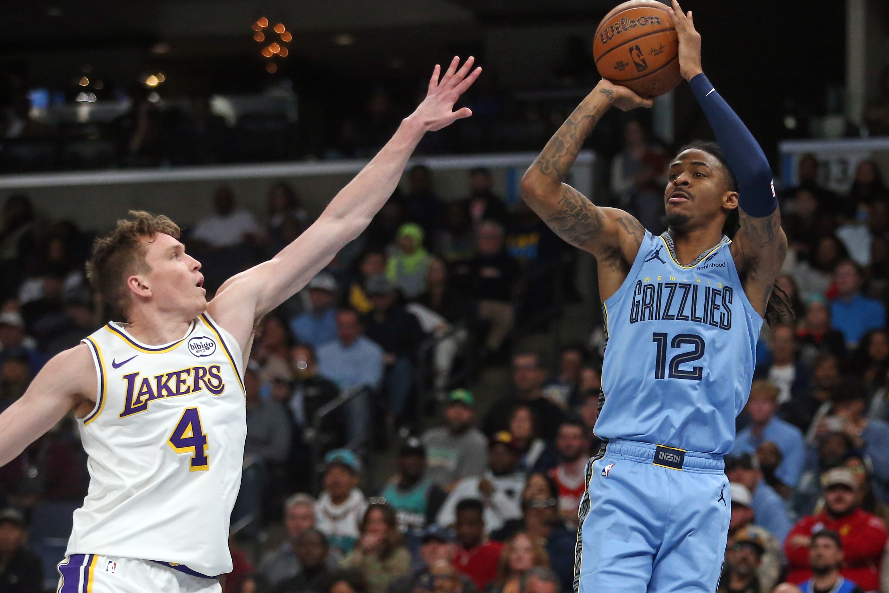 NBA: Los Angeles Lakers at Memphis Grizzlies