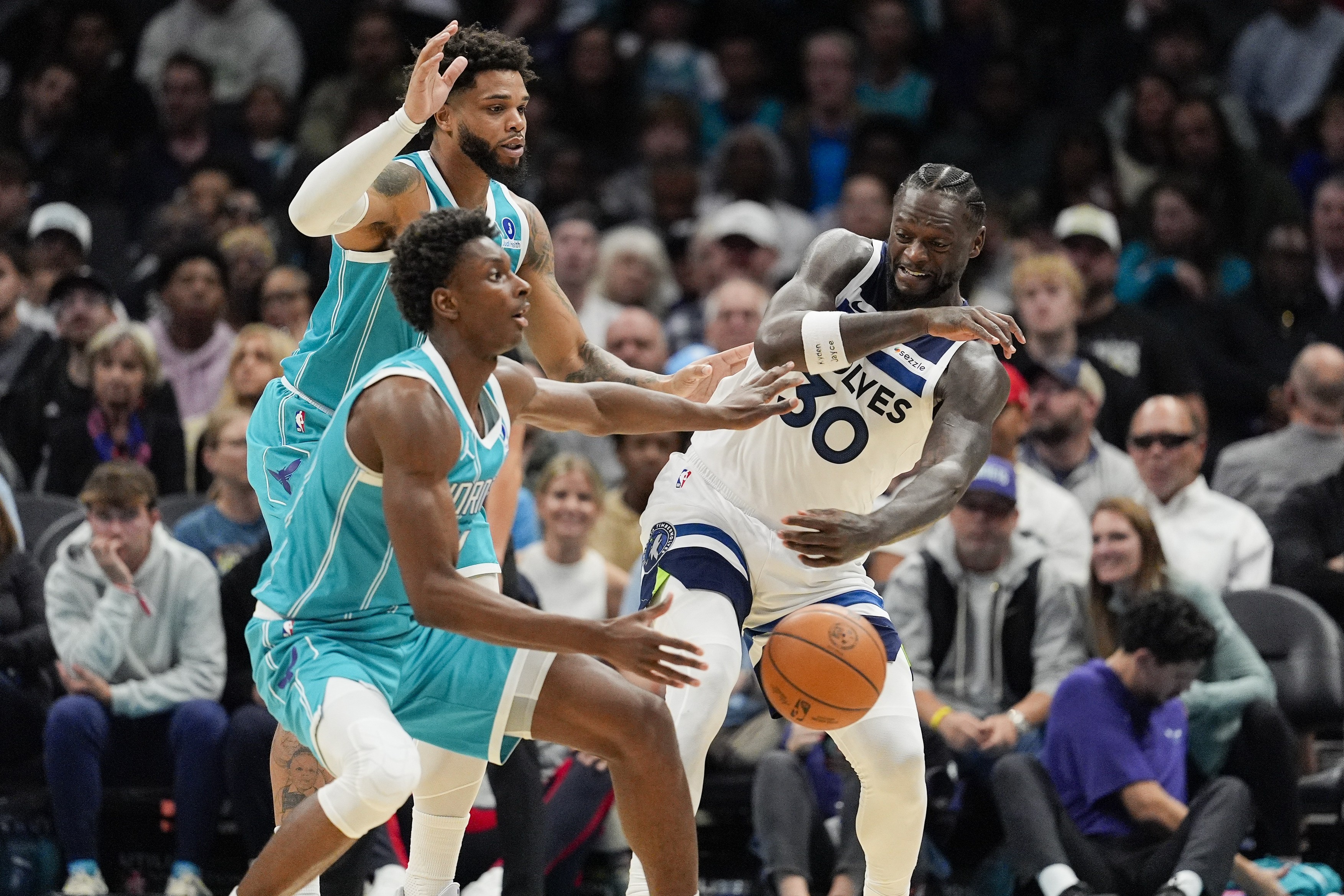 NBA: Minnesota Timberwolves at Charlotte Hornets
