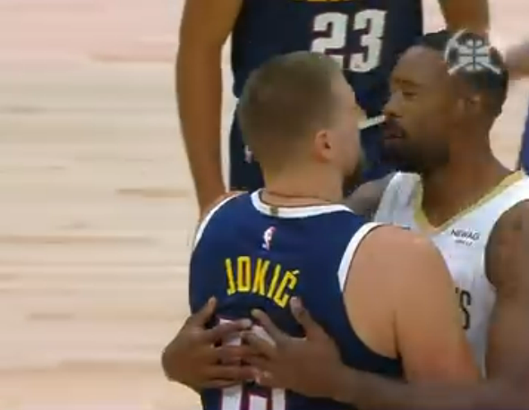 Nikola Jokić i Deandre Džordan