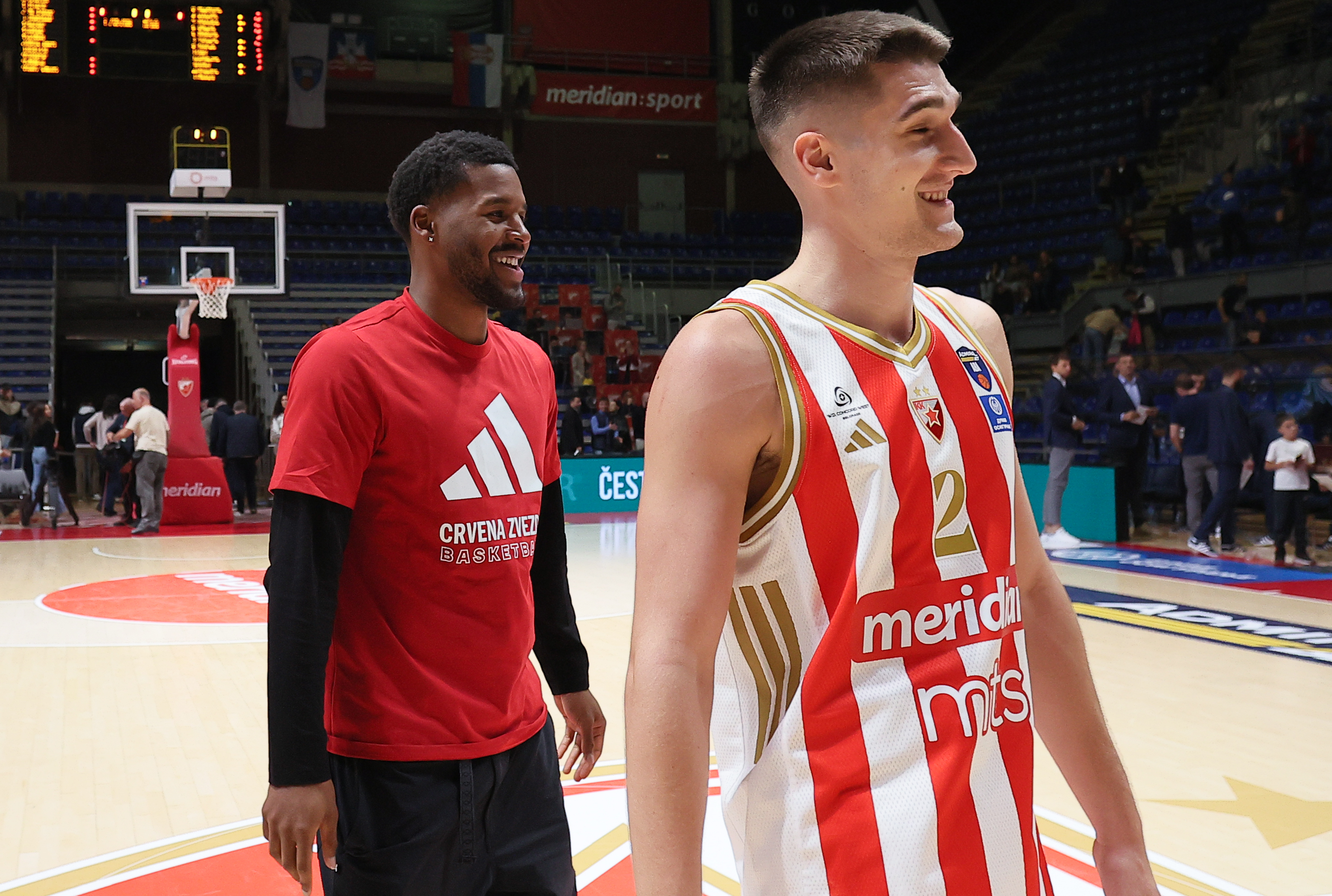 Crvena Zvezda v Mega Superbet in Belgrade, Serbia Round 4, AdmiralBet ABA League Season 2025/26 - Group B on 25.10.2025