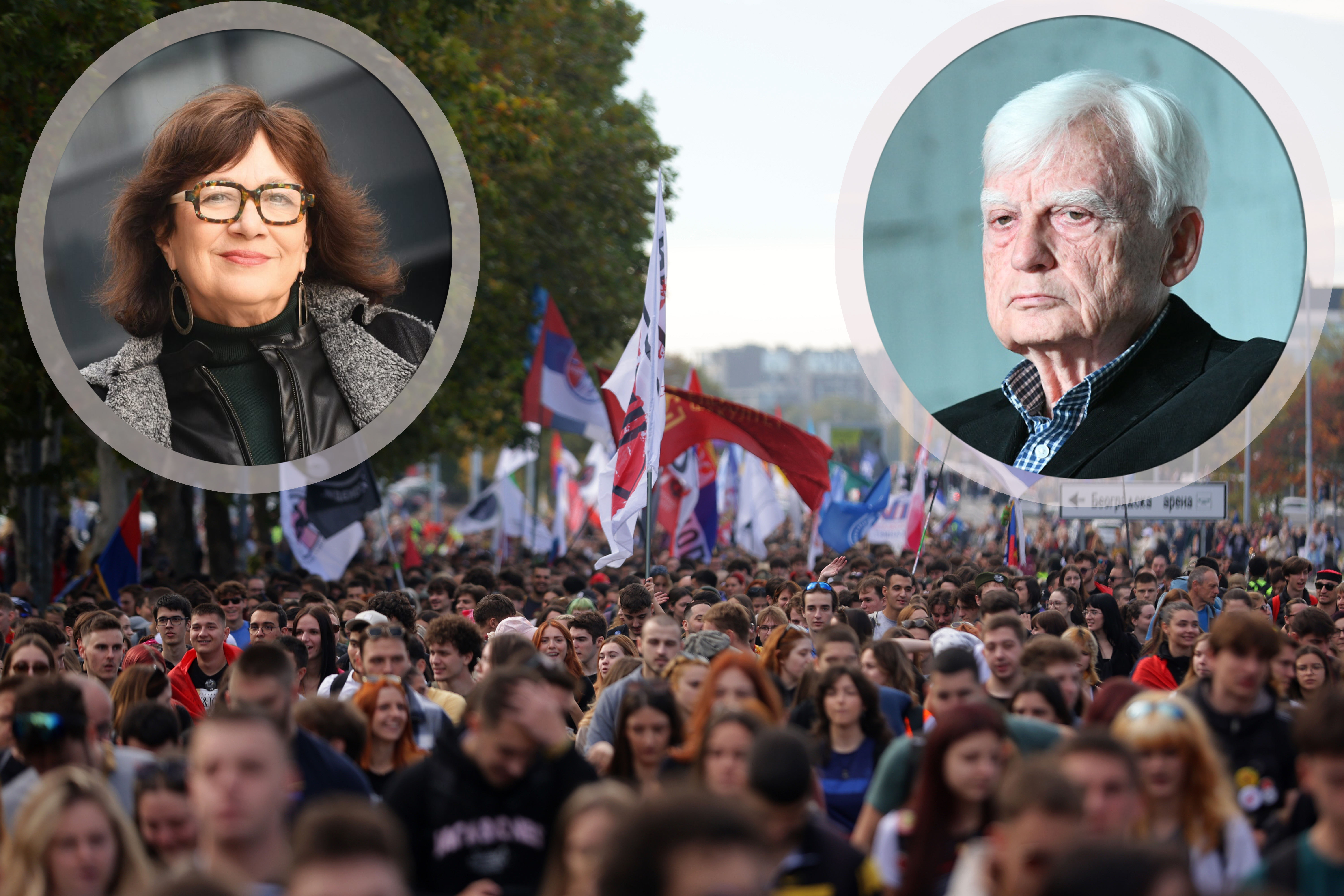 University students begin march to Novi Sad to mark one year since the station accident