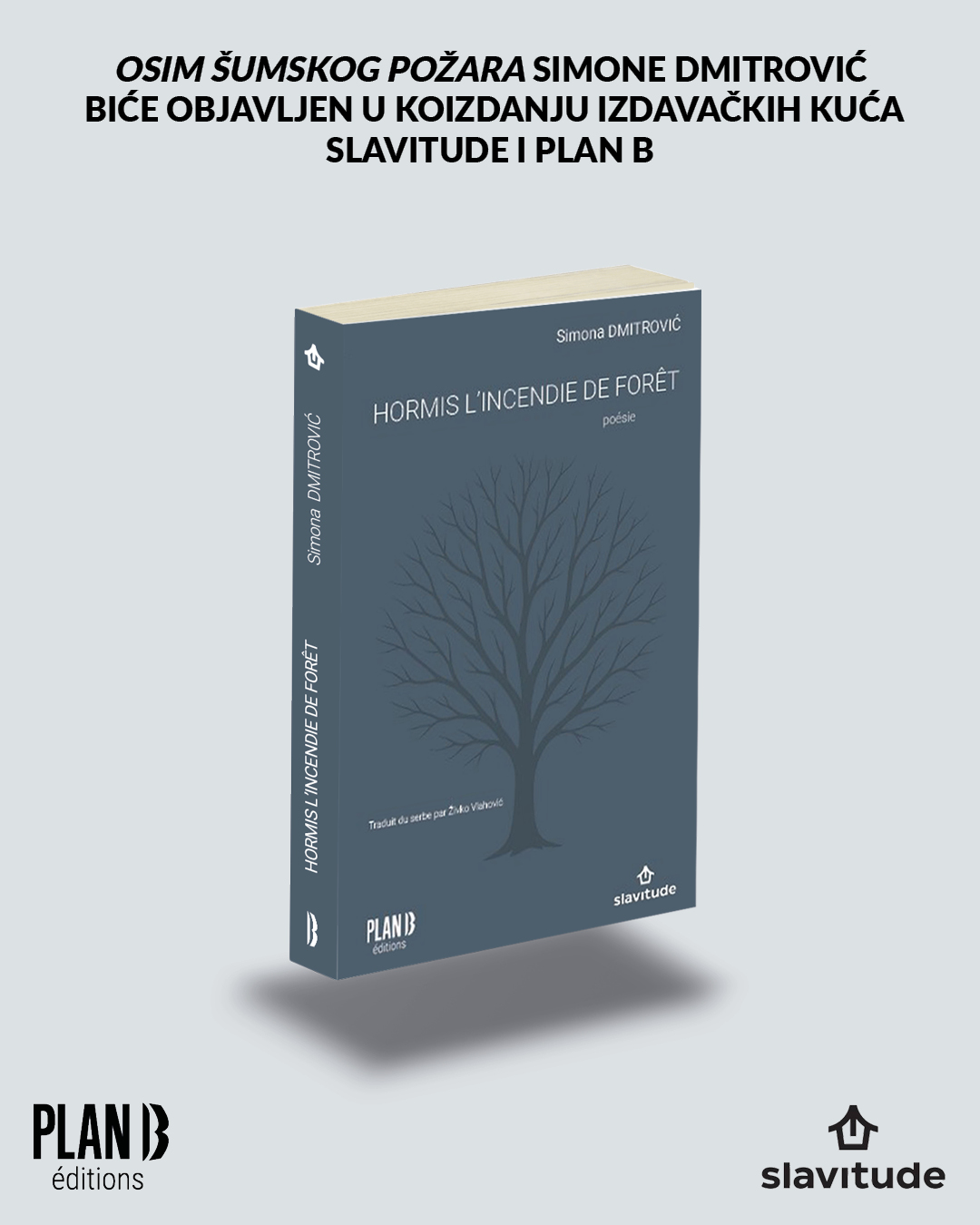 ZBIRKA PESAMA SIMONE DMITROVIĆ U FRANCUSKOJ
Simona Dmitrović, zbirka pesama