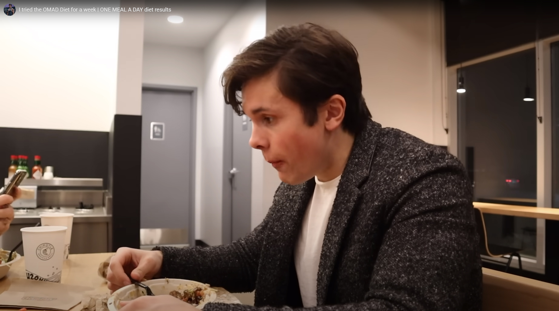 jeo samo jedan obrok dnevno