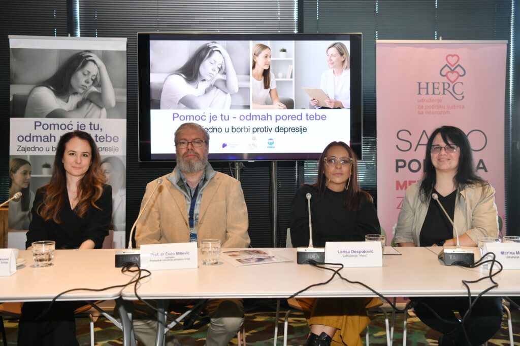 Pomoć je tu, odmah pored tebe- Zajedno u borbi protiv depresije depresija