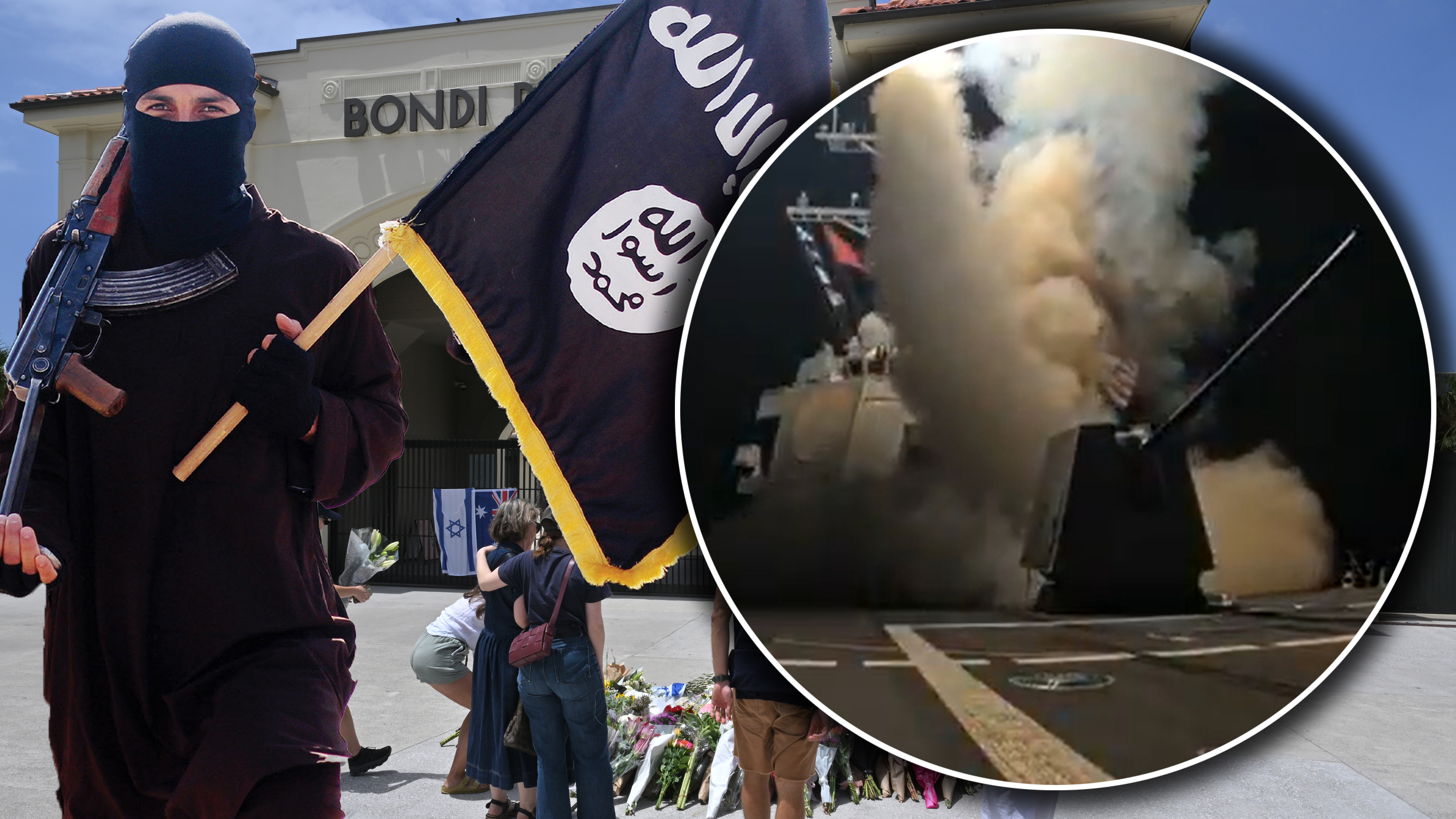 Aftermath shooting at Bondi Beach