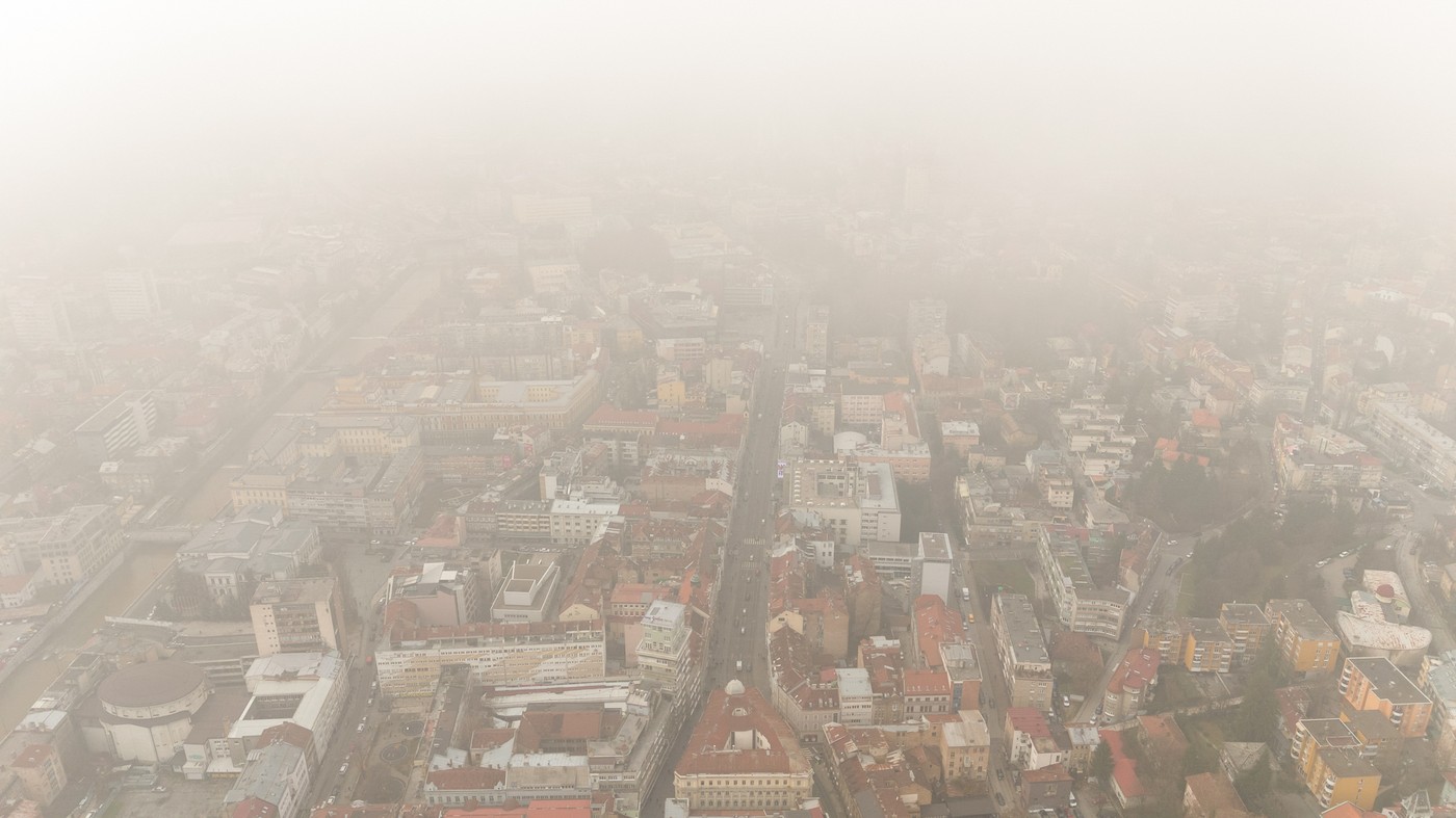 Sarajevo trapped in fog and smog for days