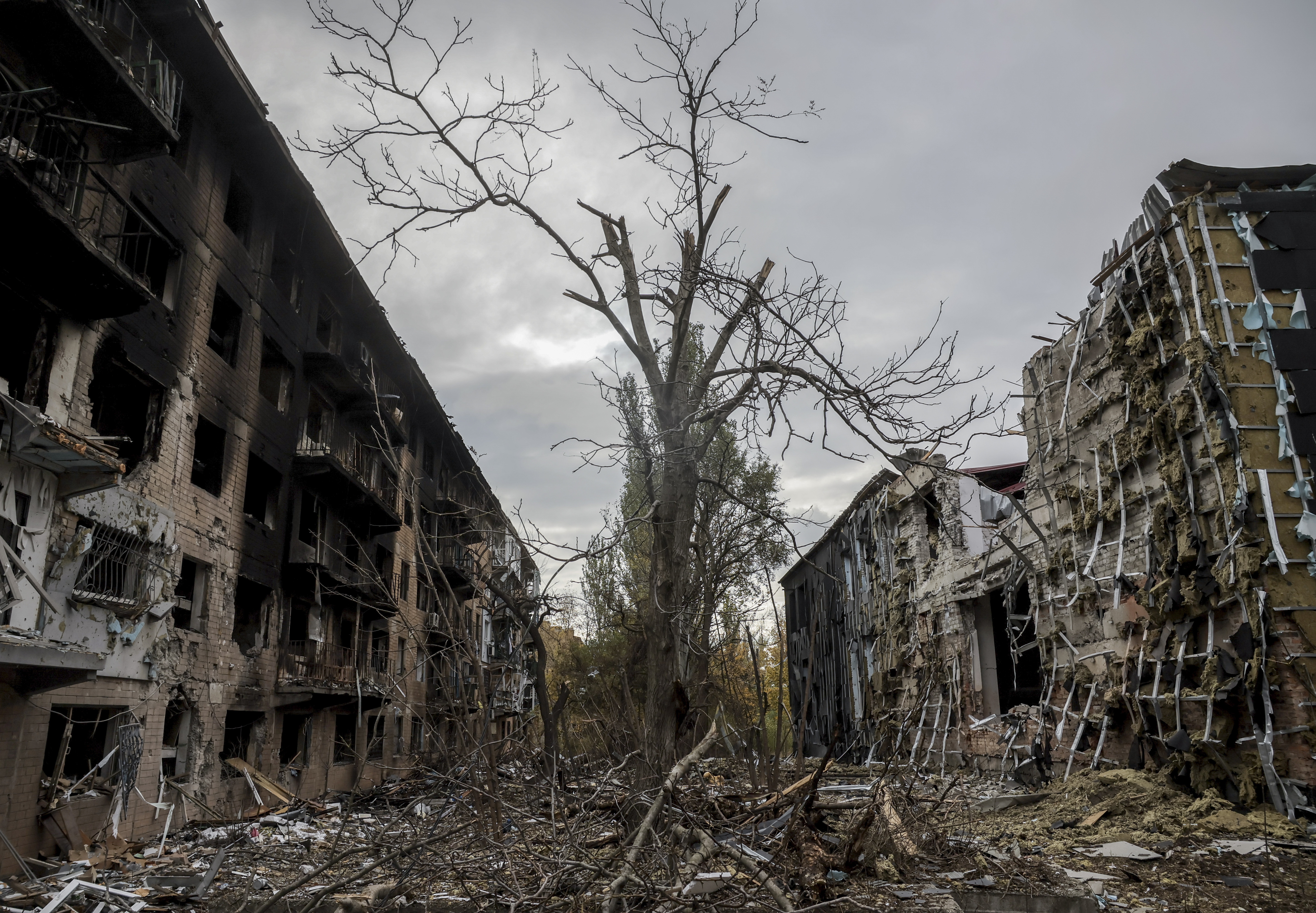 Frontline city of Kostiantynivka in the Donetsk region