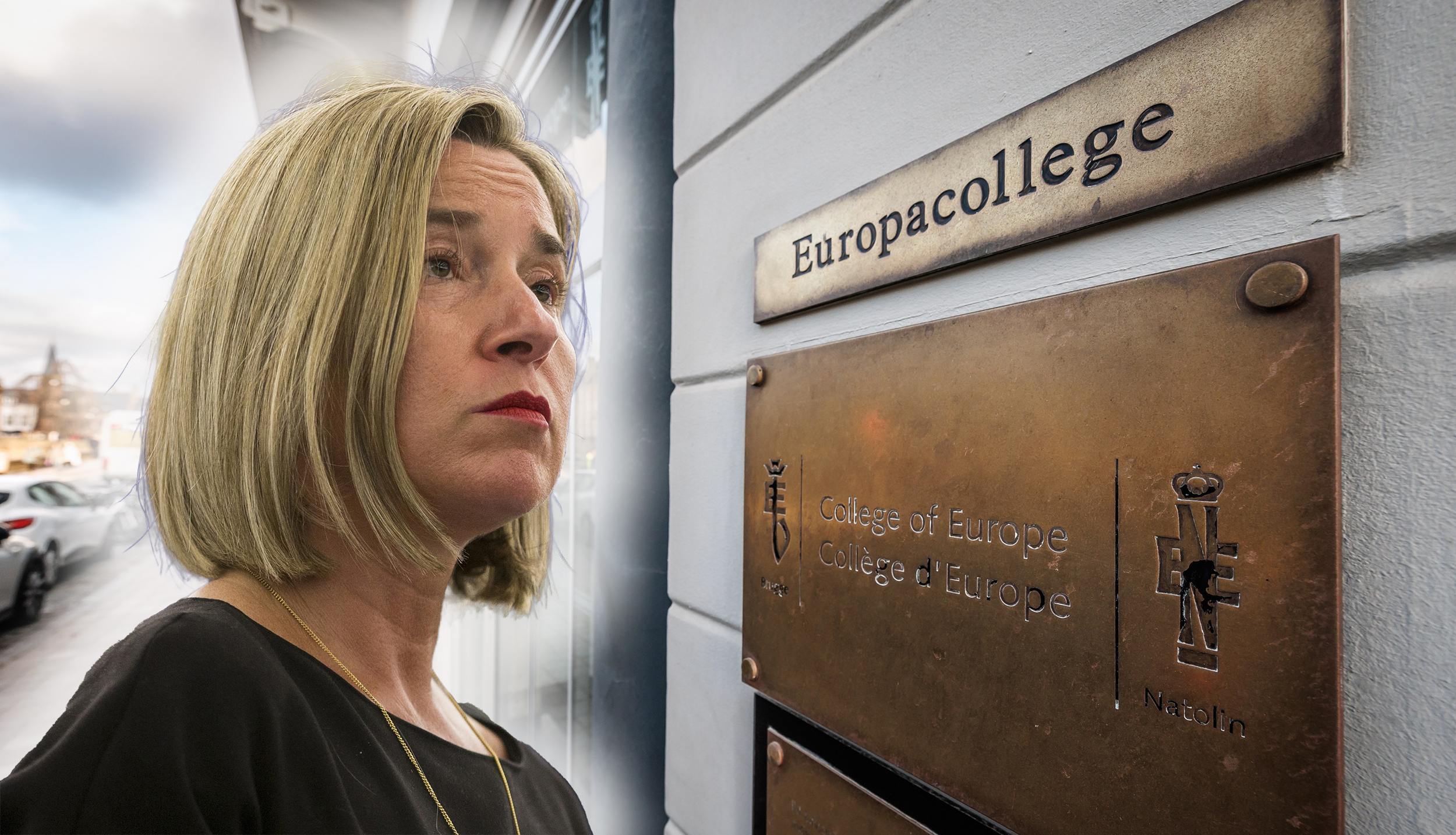 Mogherini i slika zgrade College Europa u Belgiji, Europe News - December 2, 2025