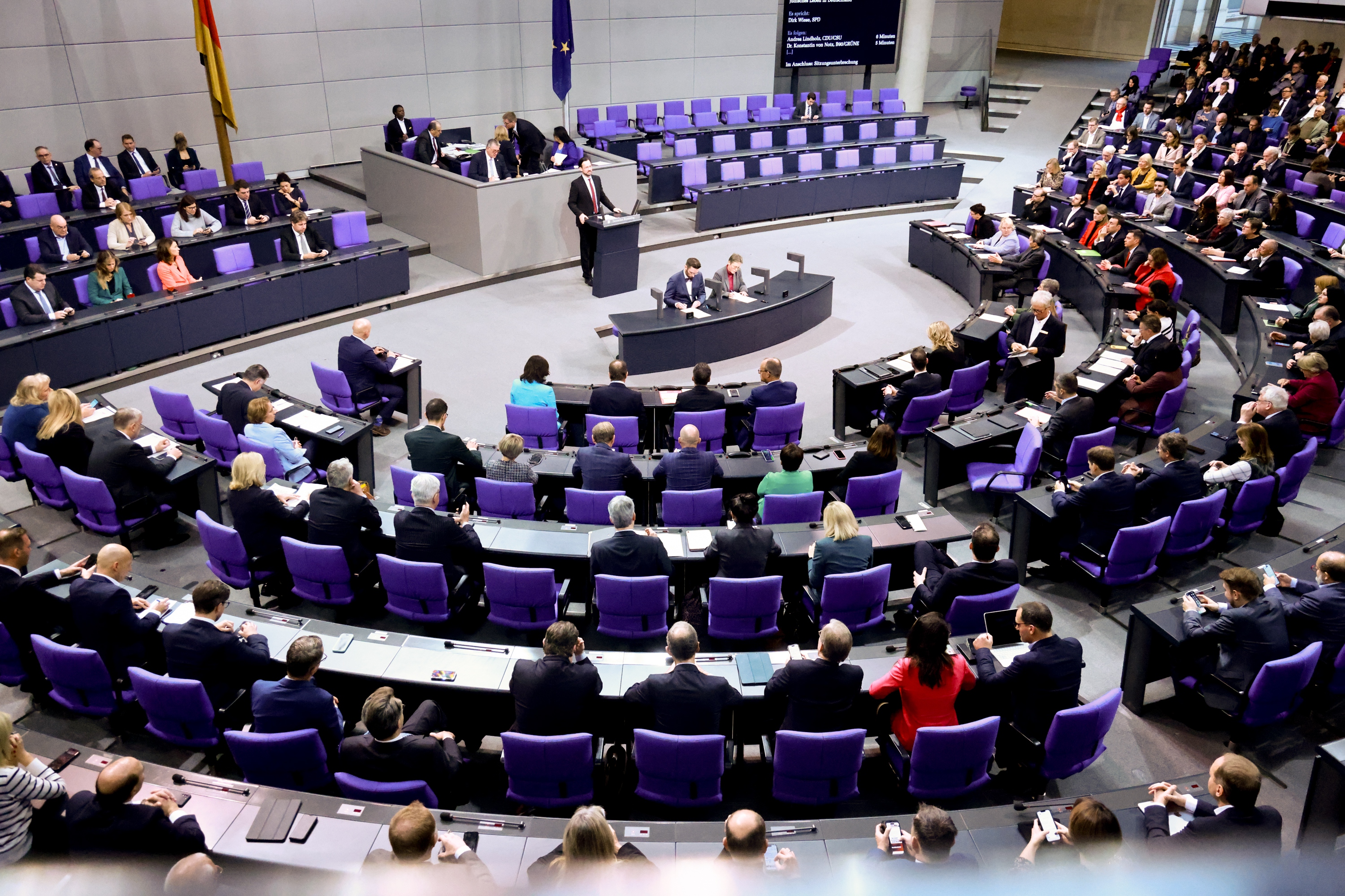 Session of German Bundestag